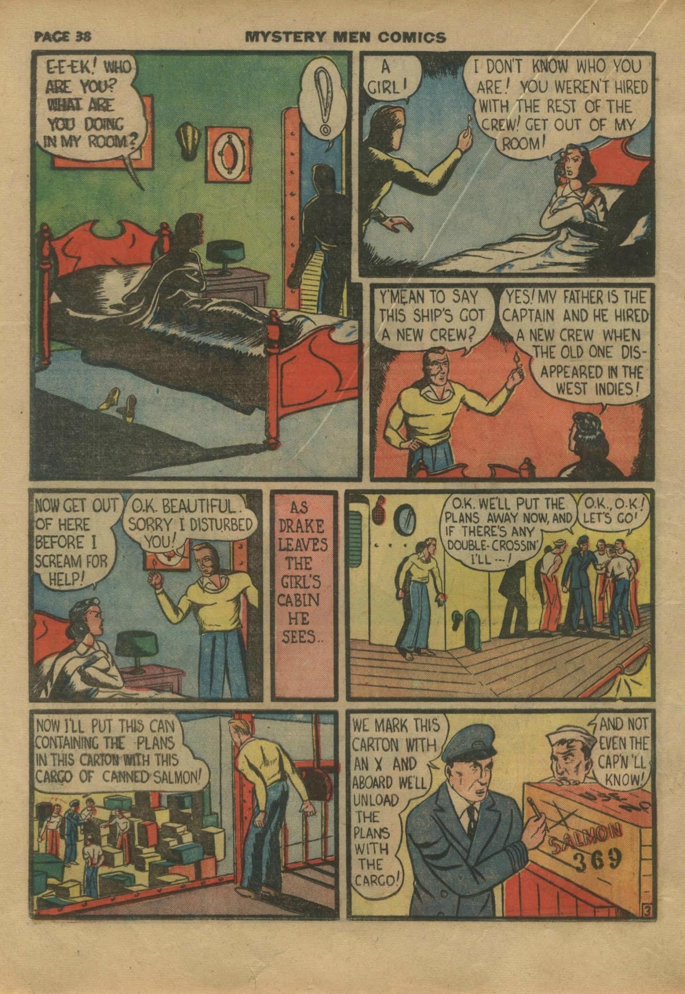 Read online Mystery Men Comics comic -  Issue #14 - 40