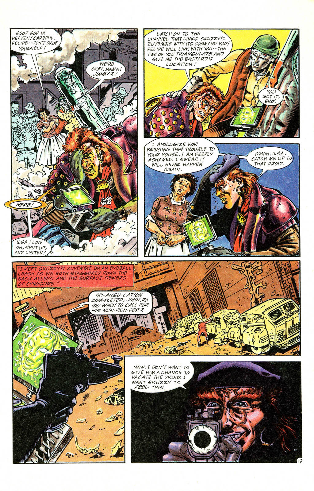 Read online Grimjack comic -  Issue #77 - 17