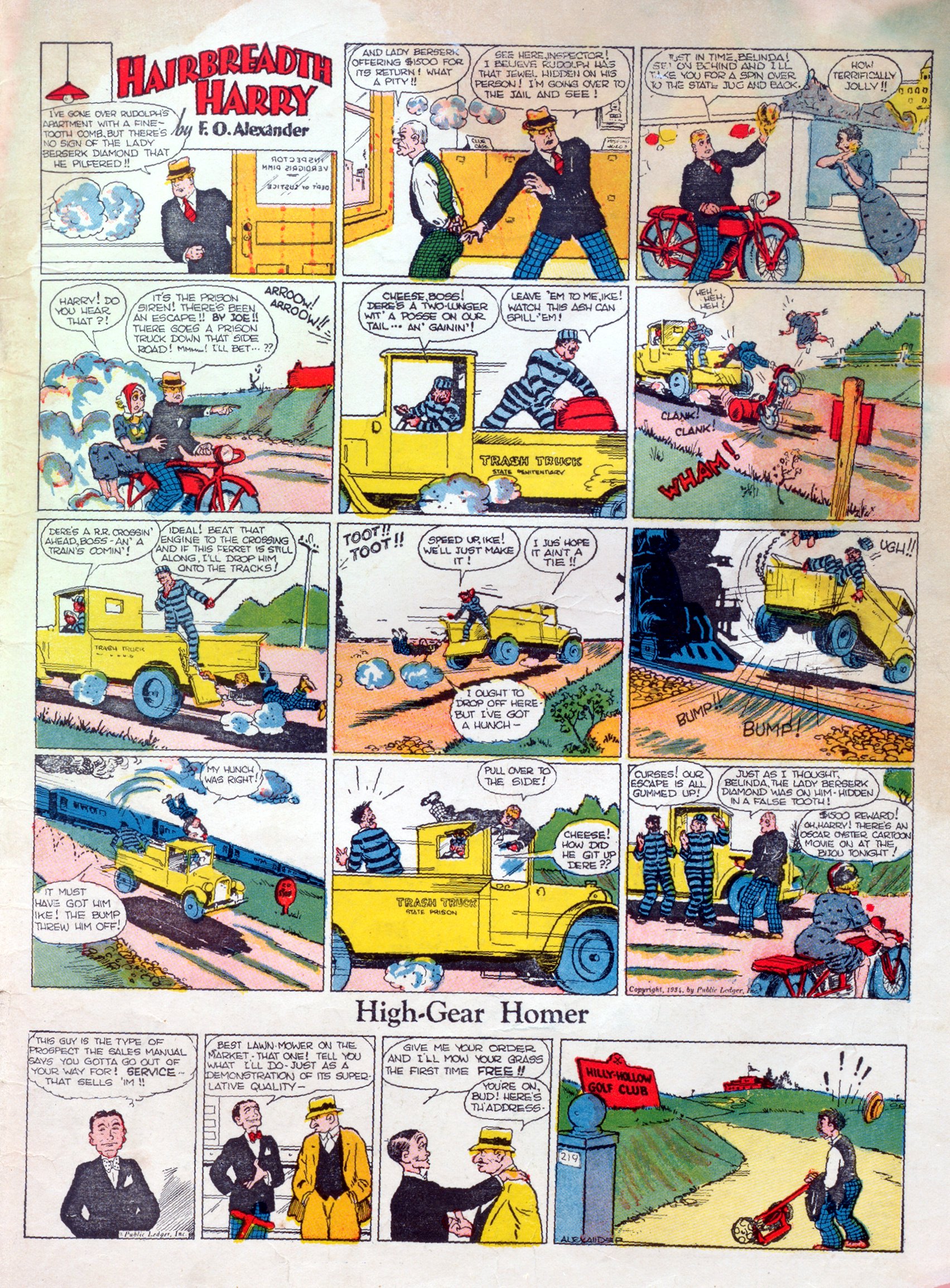 Read online Famous Funnies comic -  Issue #3 - 67