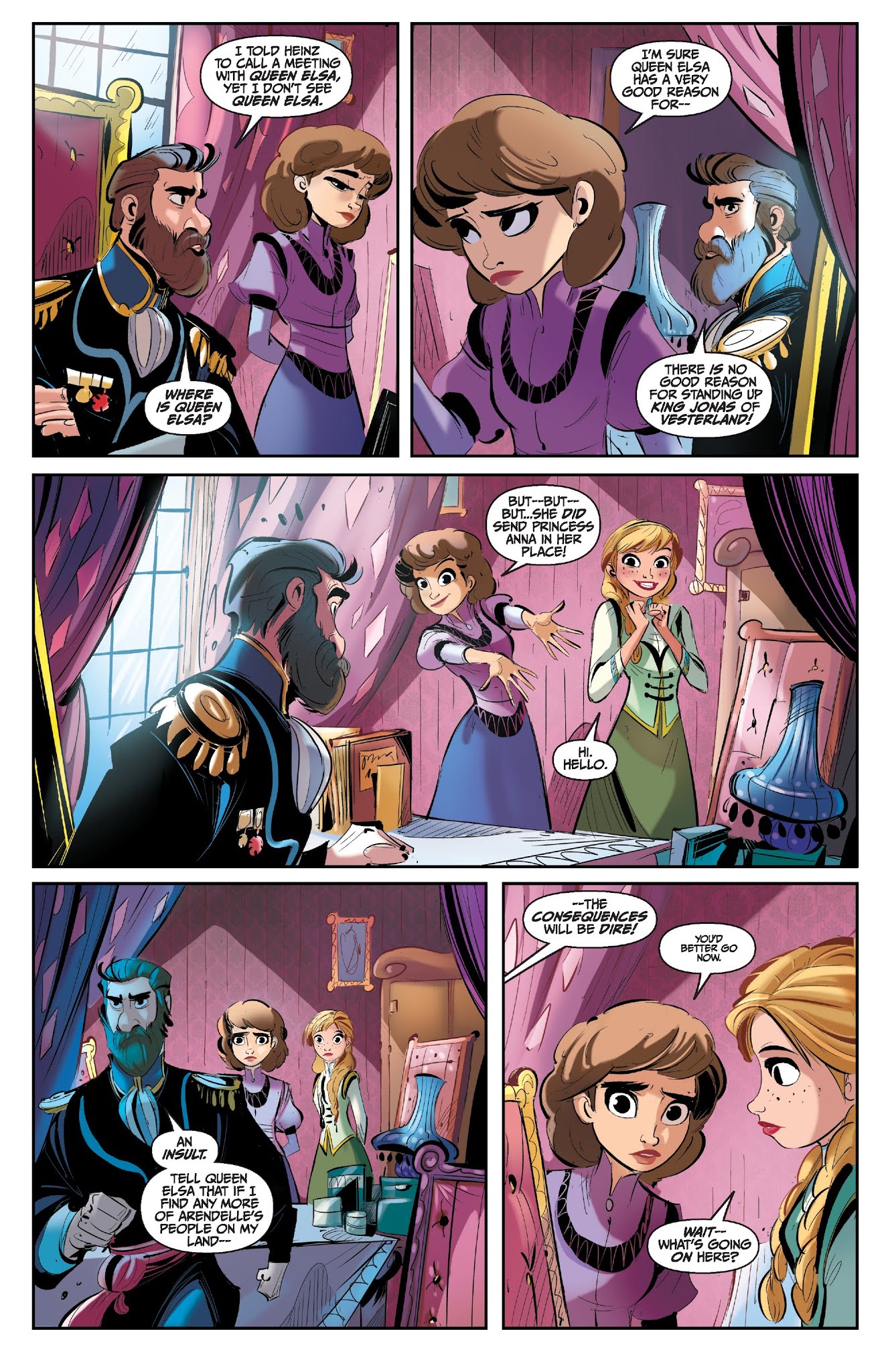 Read online Disney Frozen: Breaking Boundaries comic -  Issue #1 - 17