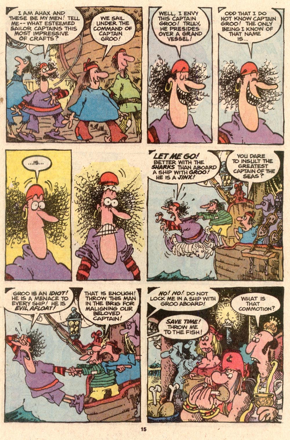 Read online Sergio Aragonés Groo the Wanderer comic -  Issue #57 - 15