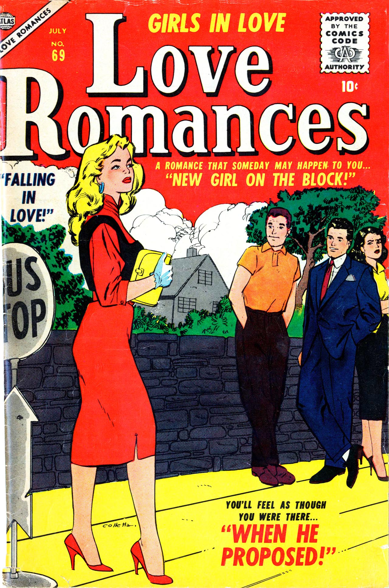 Read online Love Romances comic -  Issue #69 - 1