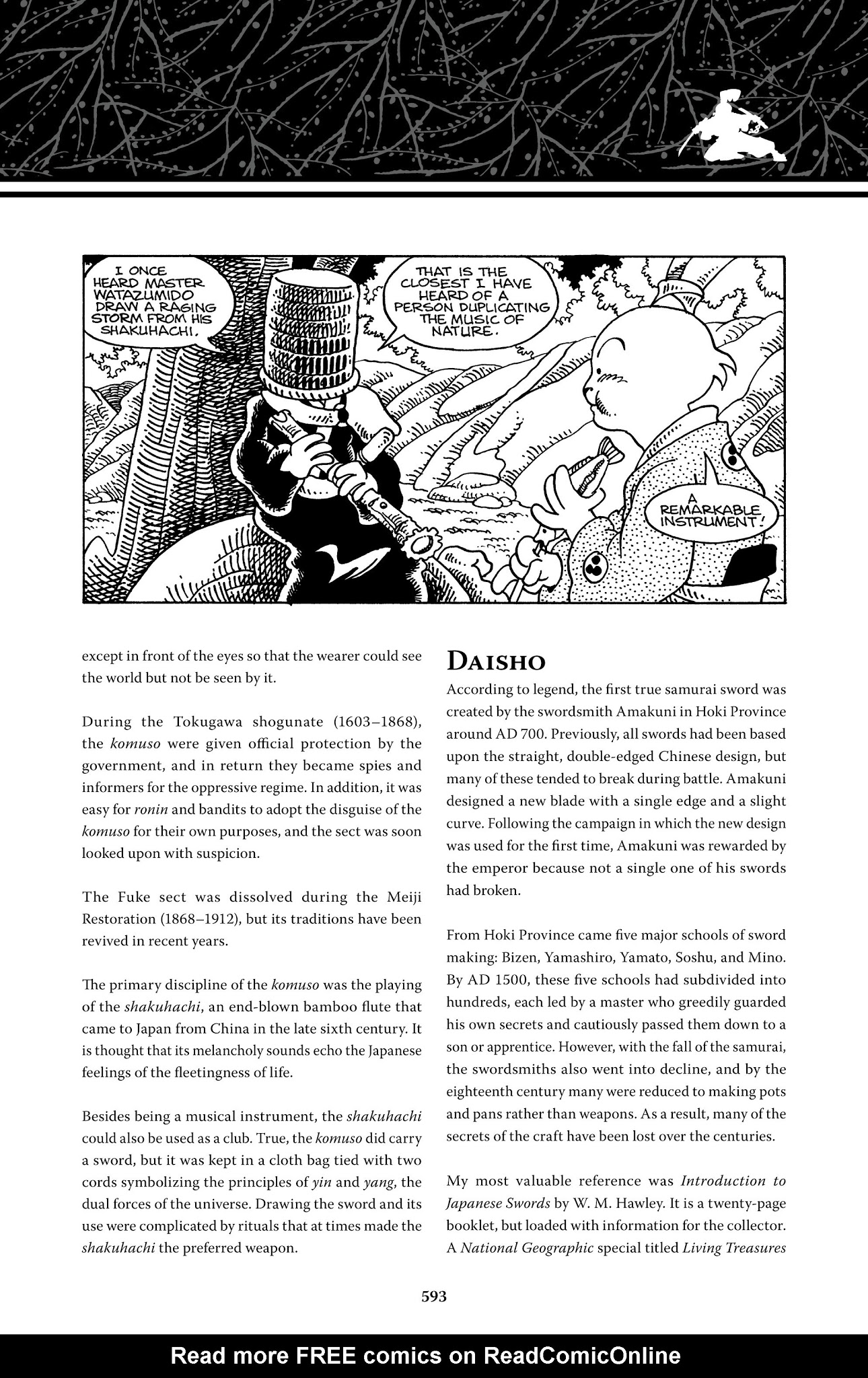 Read online The Usagi Yojimbo Saga comic -  Issue # TPB 1 - 579
