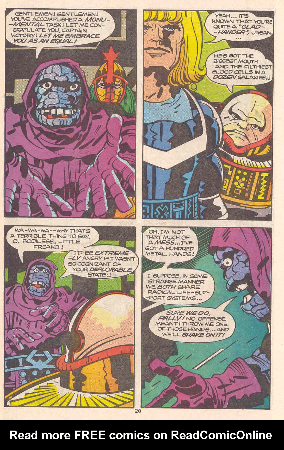 Read online Captain Victory and the Galactic Rangers (1981) comic -  Issue #9 - 24
