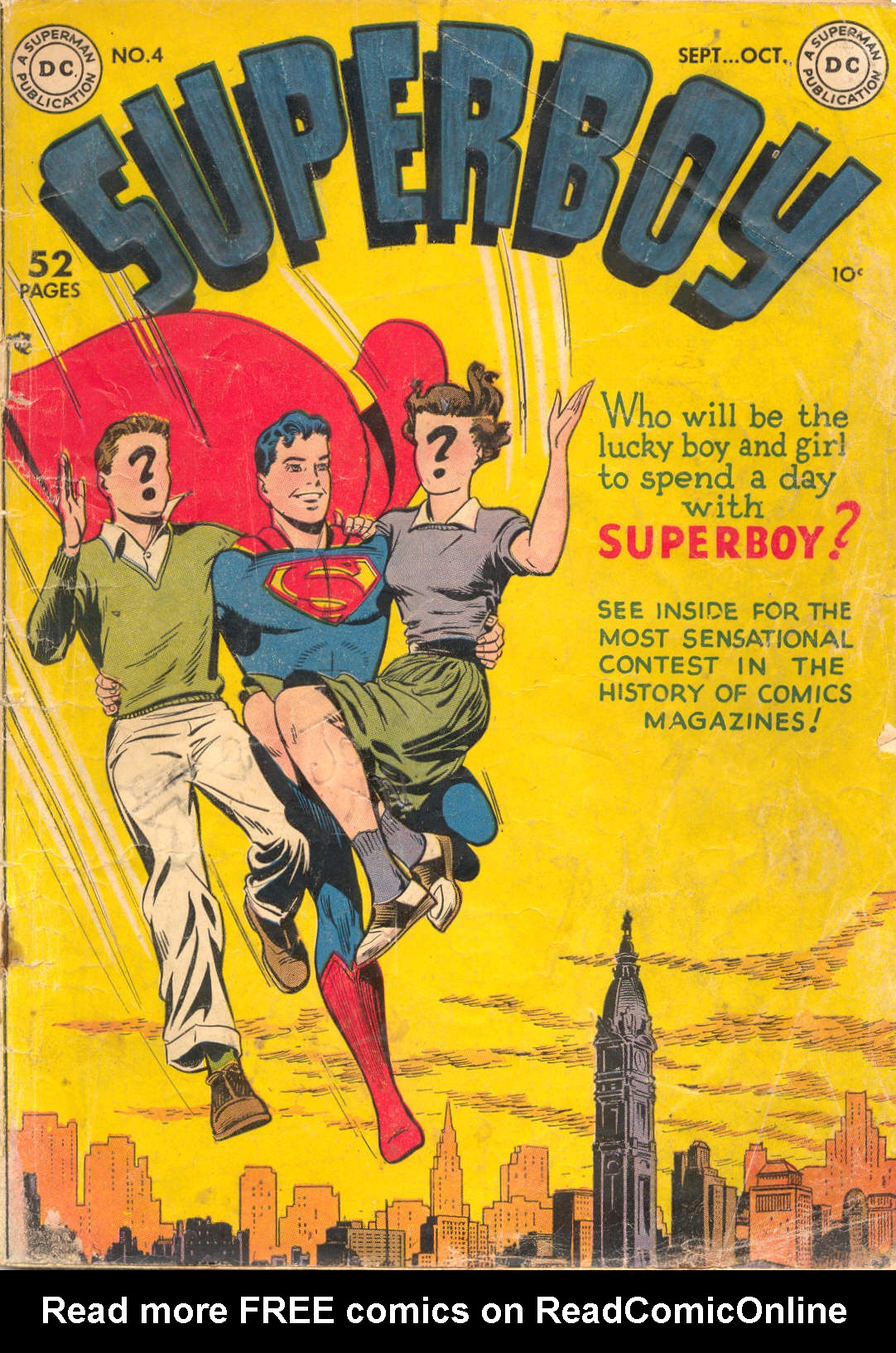 Read online Superboy (1949) comic -  Issue #4 - 1