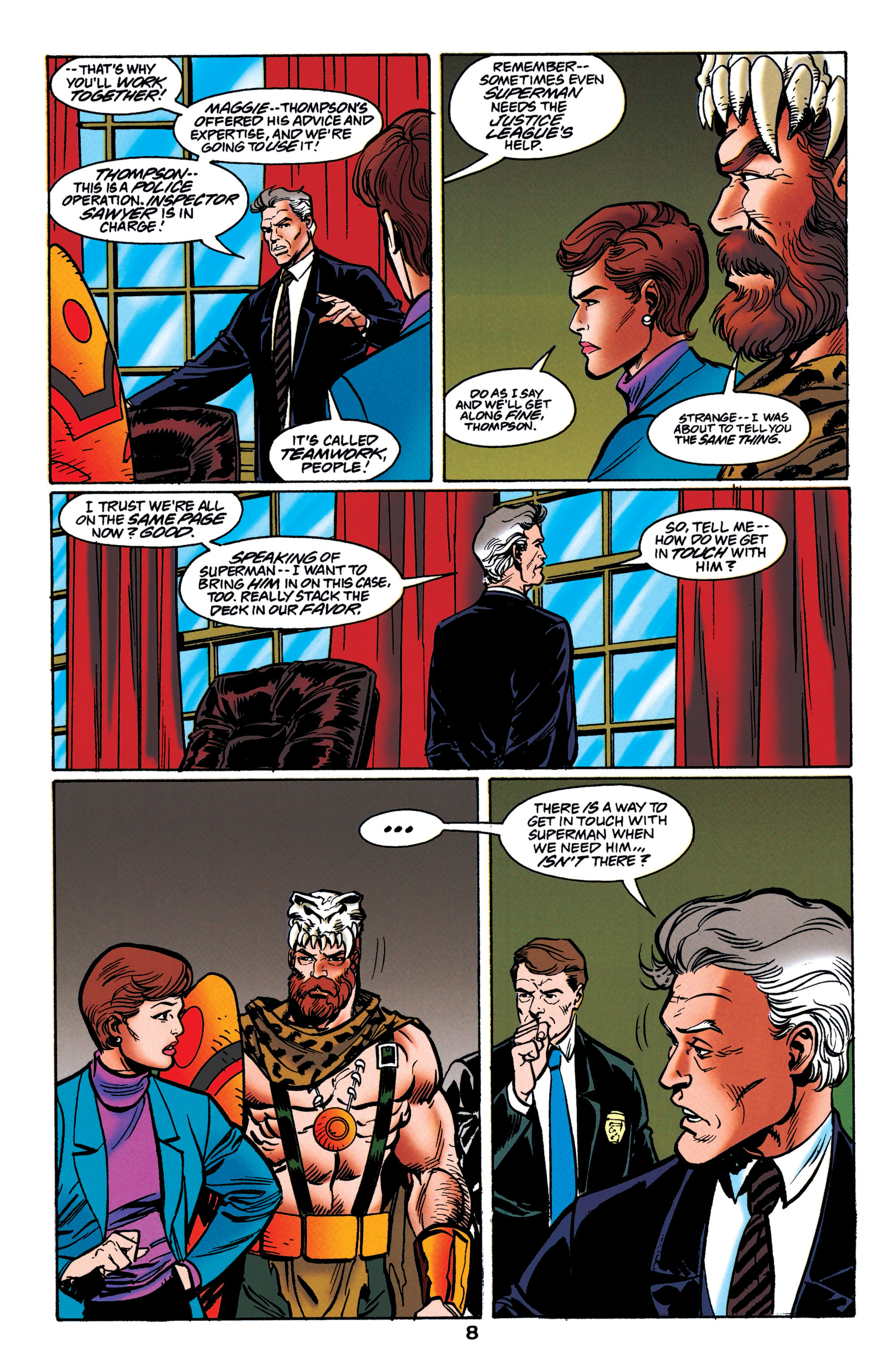 Read online Adventures of Superman (1987) comic -  Issue #554 - 9