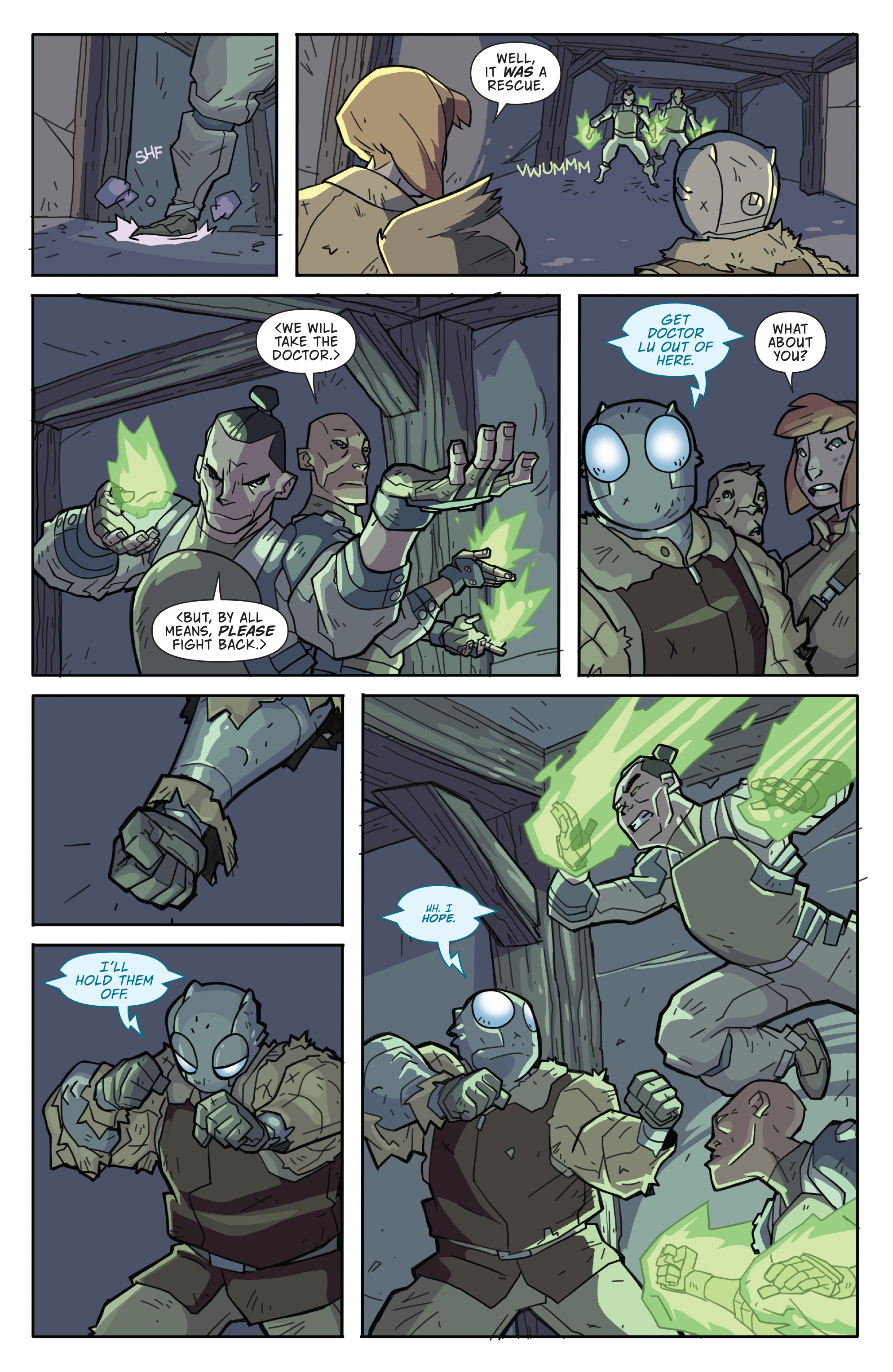 Read online Atomic Robo and the Temple of Od comic -  Issue #2 - 16