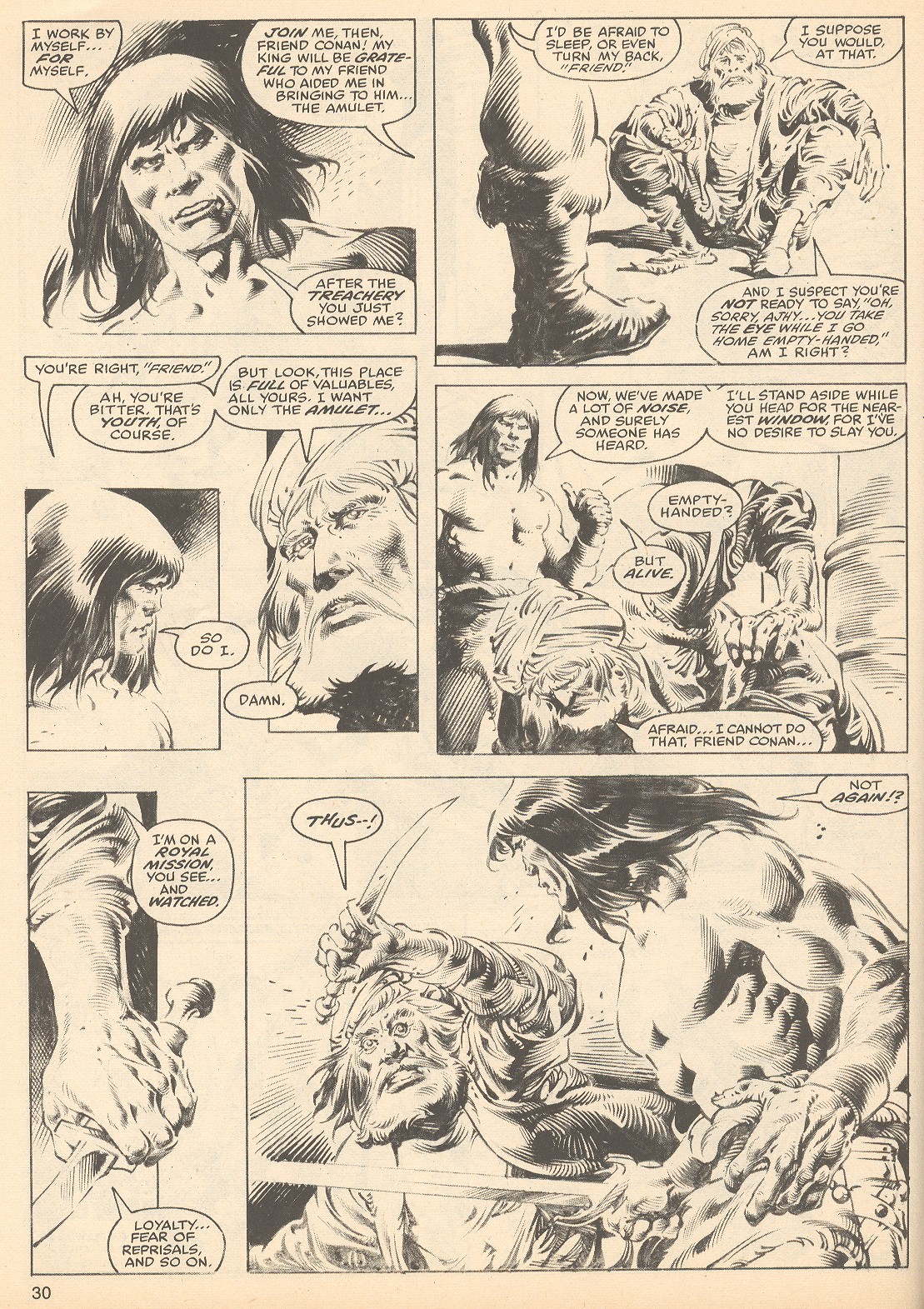 Read online The Savage Sword Of Conan comic -  Issue #53 - 30