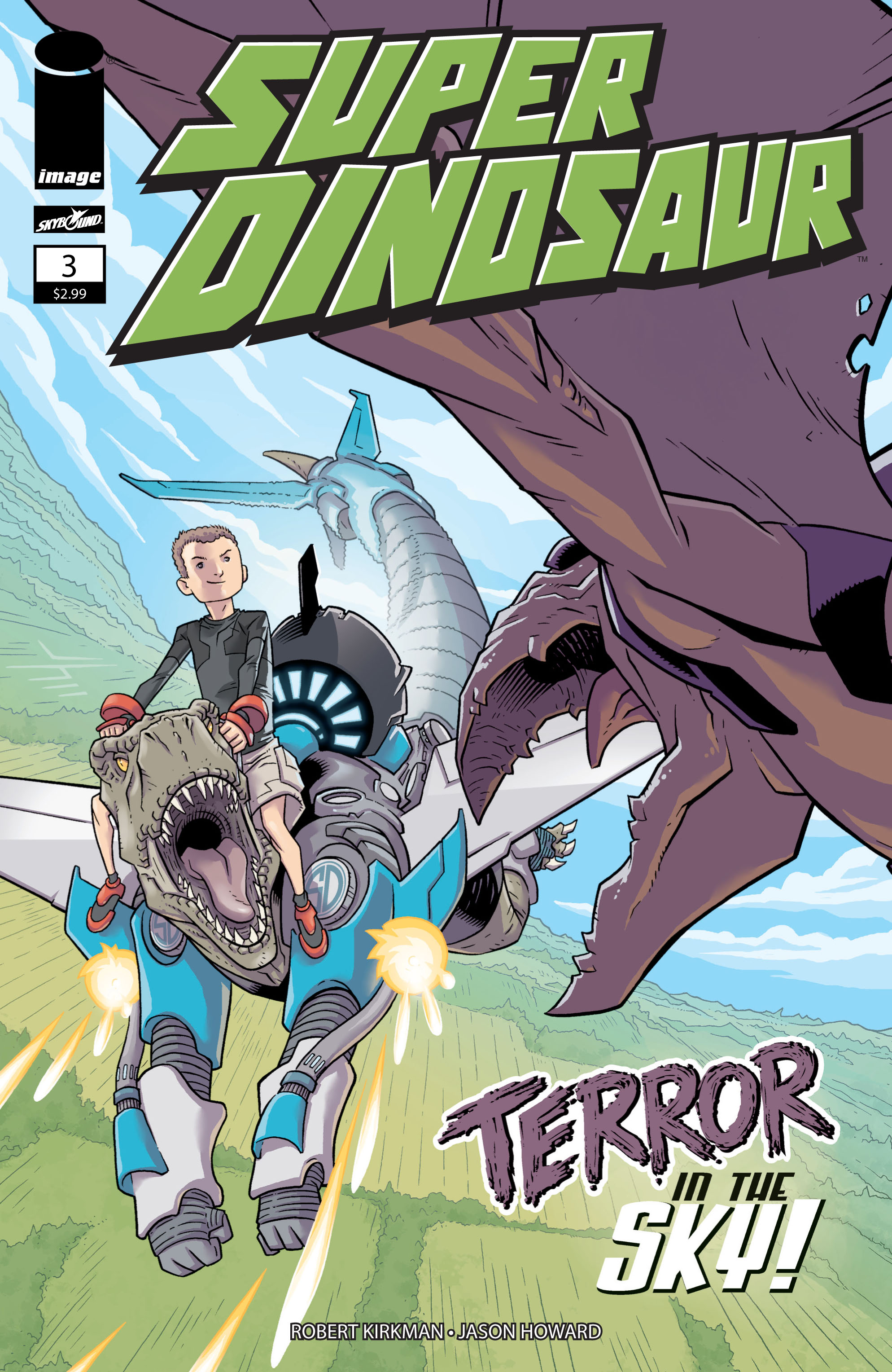 Read online Super Dinosaur (2011) comic -  Issue #3 - 1