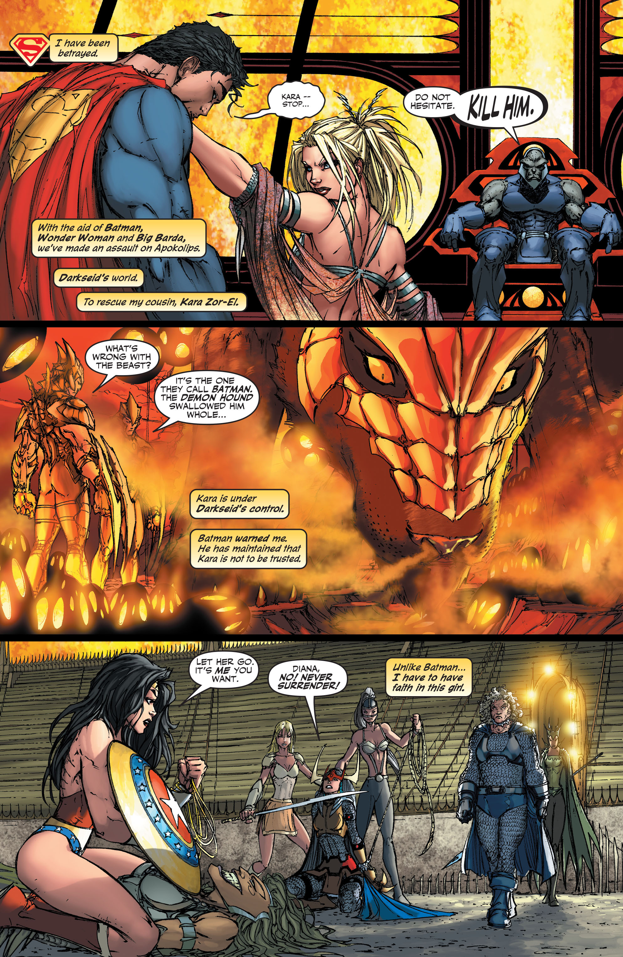 Read online Superman vs. Darkseid comic -  Issue # TPB - 112