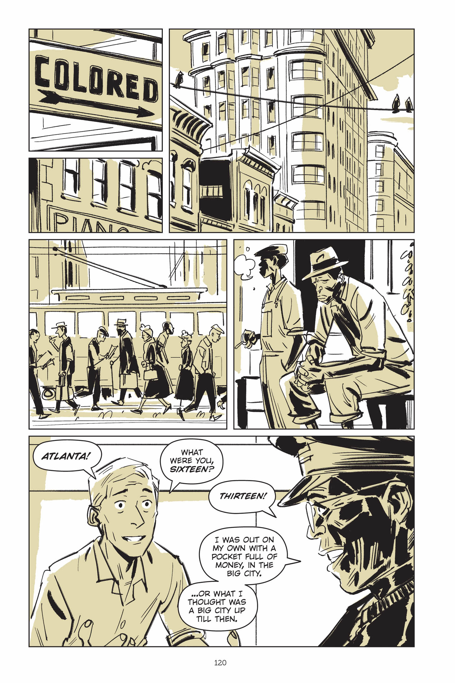 Read online Now Let Me Fly: A Portrait of Eugene Bullard comic -  Issue # TPB (Part 2) - 23