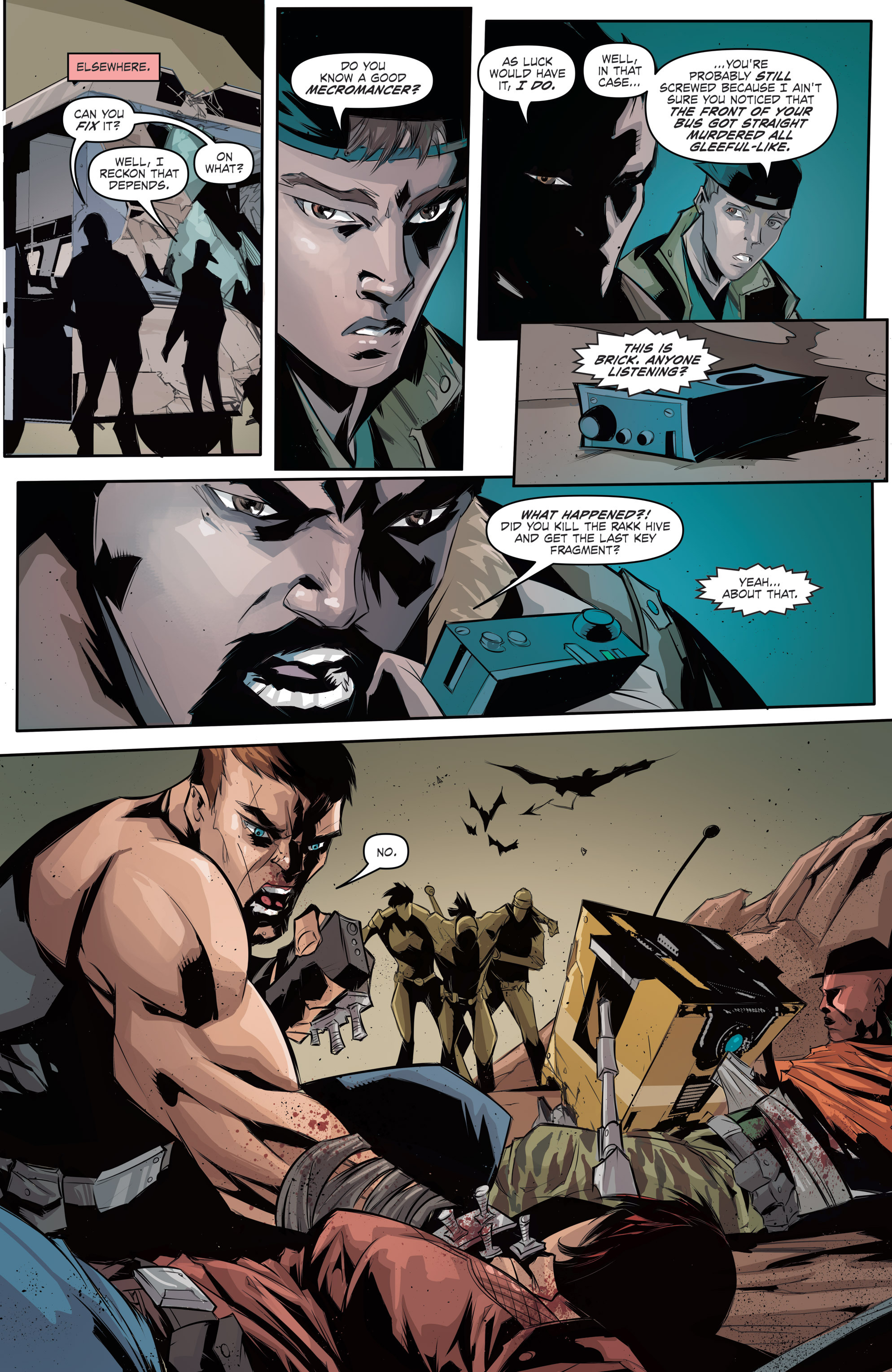 Read online Borderlands: Tannis & the Vault comic -  Issue #8 - 9