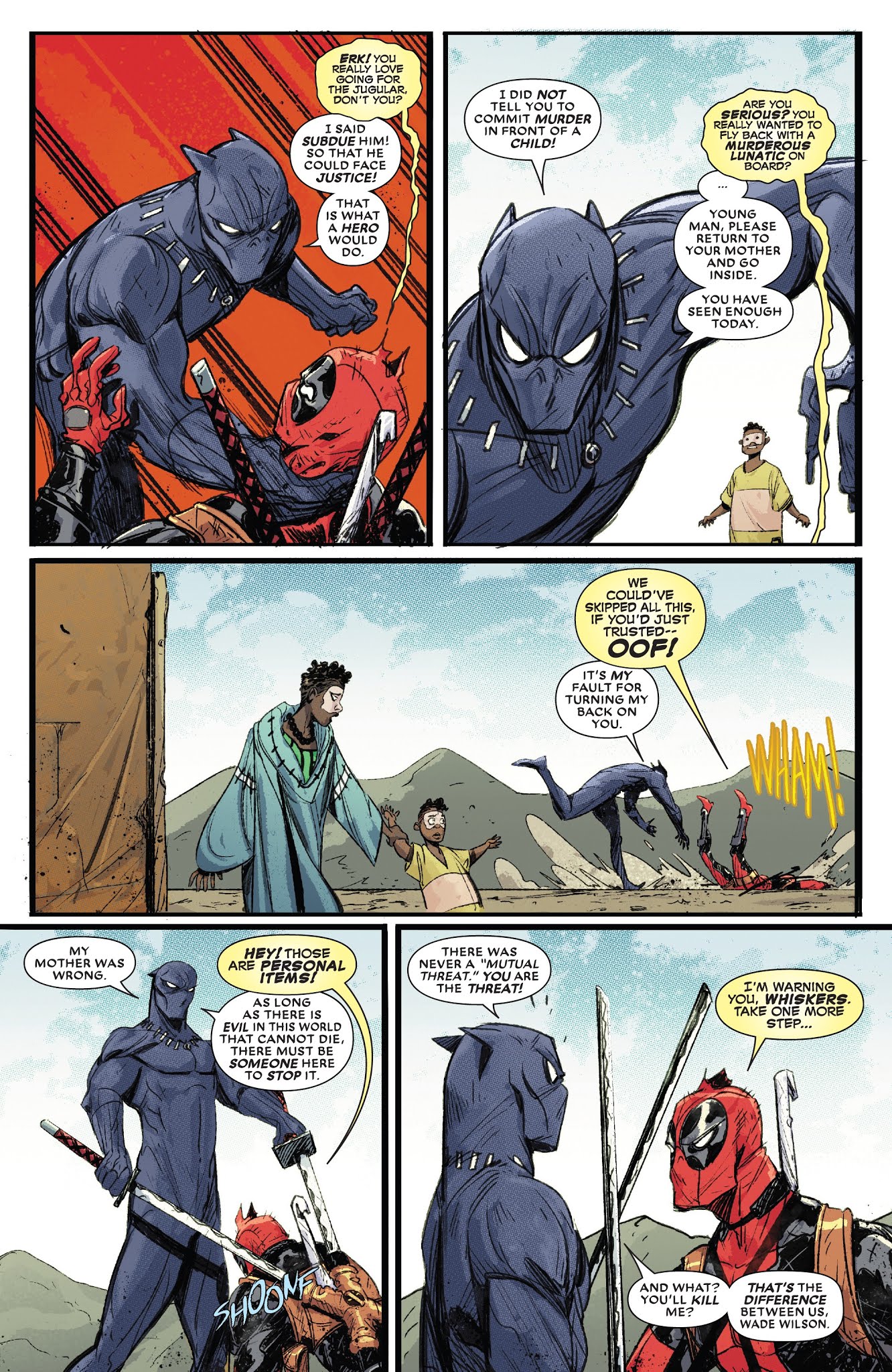 Read online Black Panther vs Deadpool comic -  Issue #3 - 22