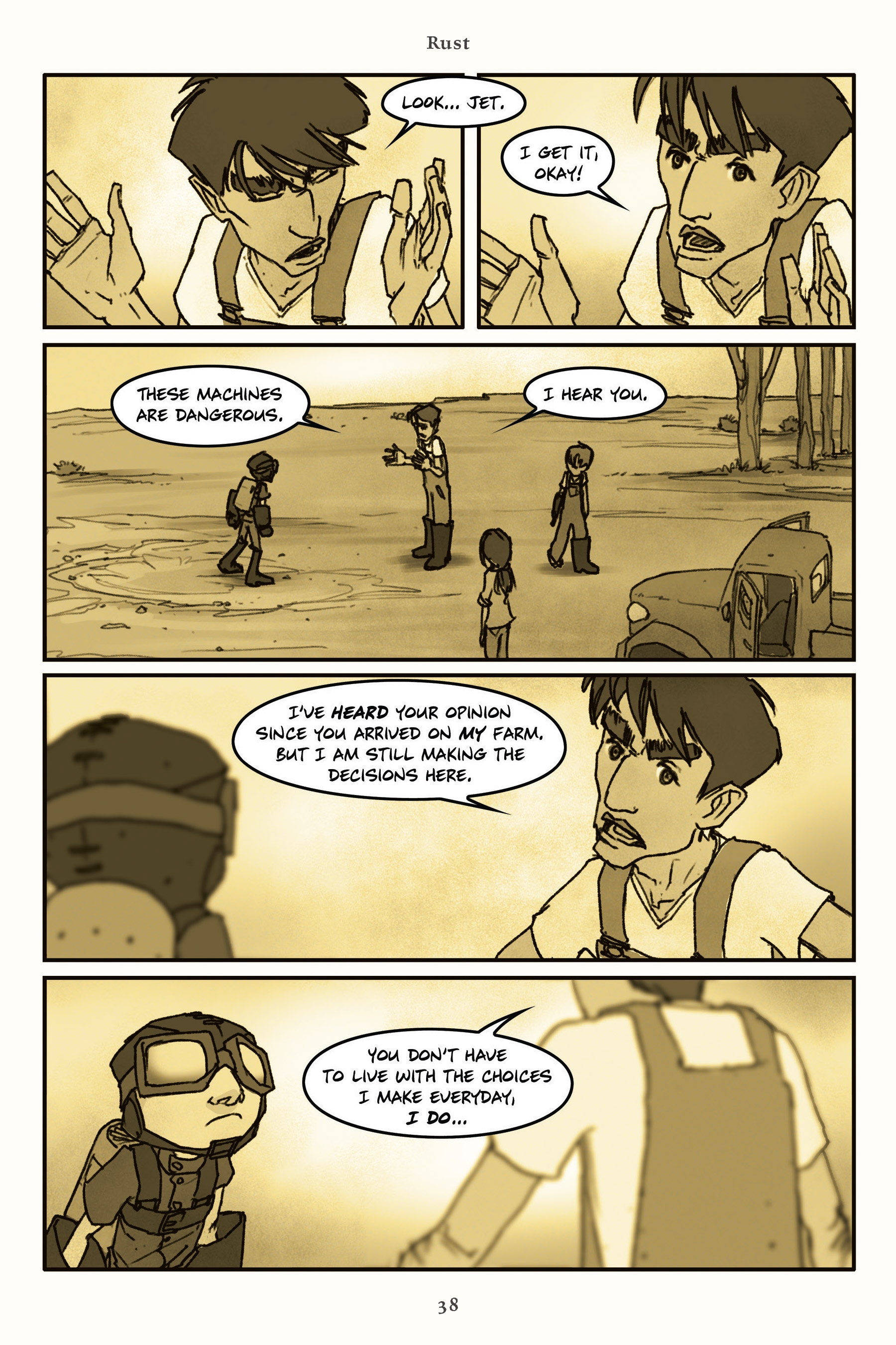 Read online Rust comic -  Issue # TPB 3 (Part 1) - 38