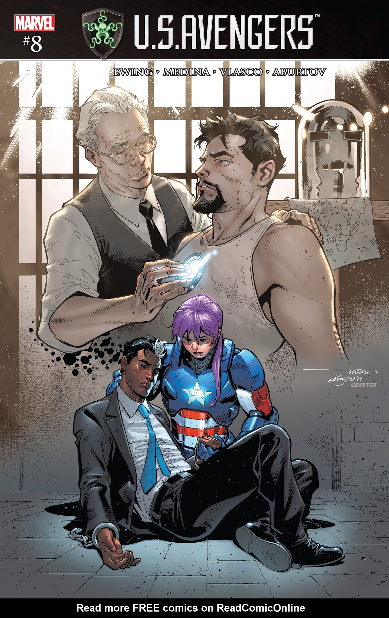 Read online U.S.Avengers comic -  Issue #8 - 1