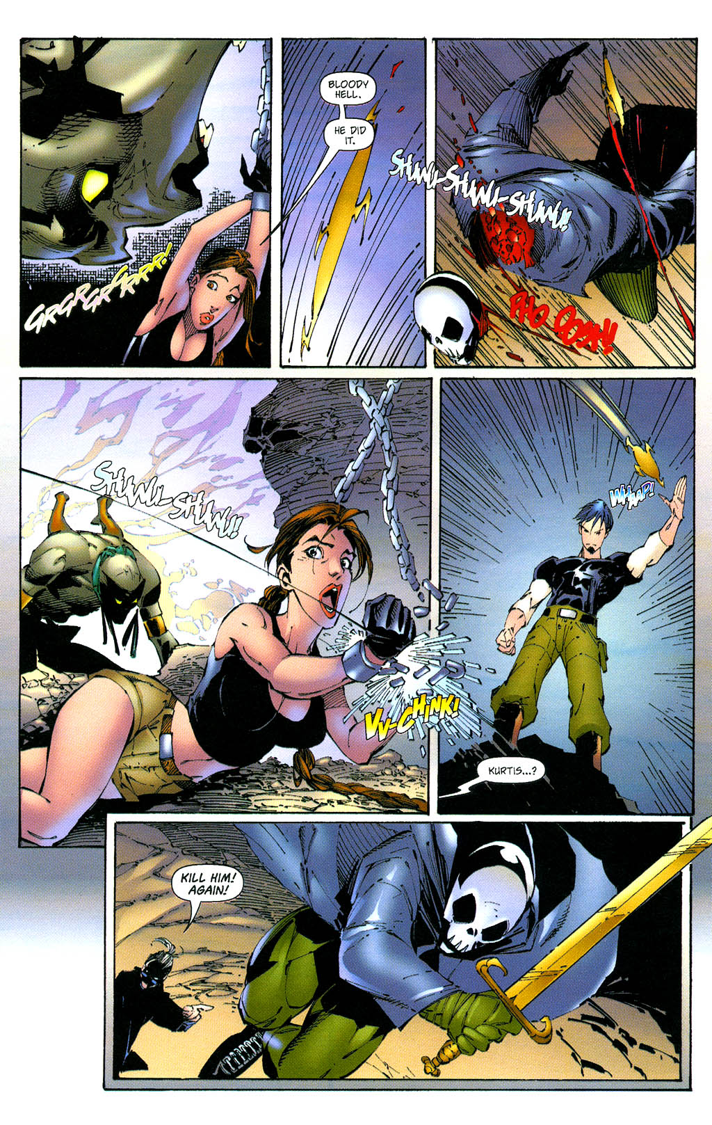Read online Tomb Raider: The Series comic -  Issue #34 - 19