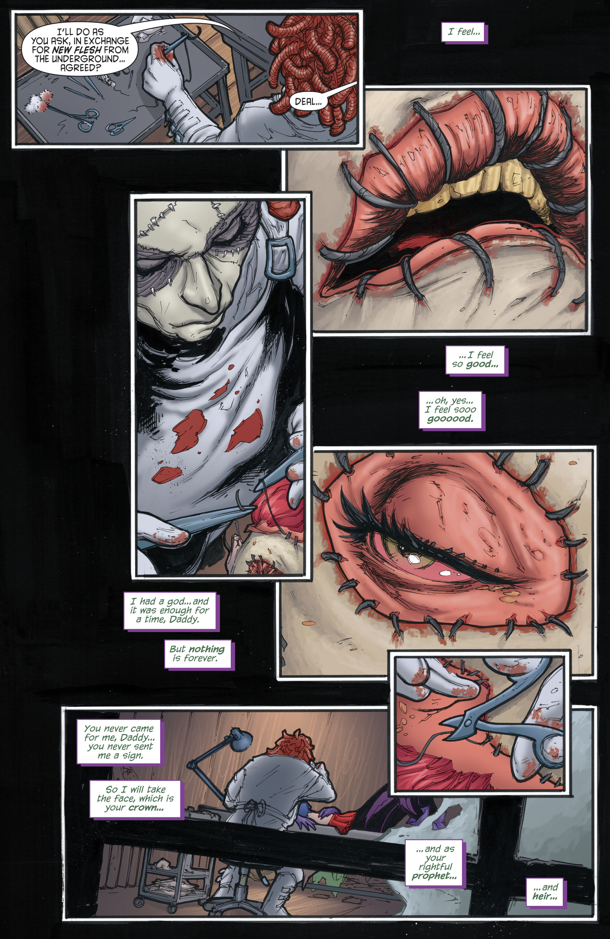 Read online Batman Arkham: Joker's Daughter comic -  Issue # TPB (Part 2) - 110