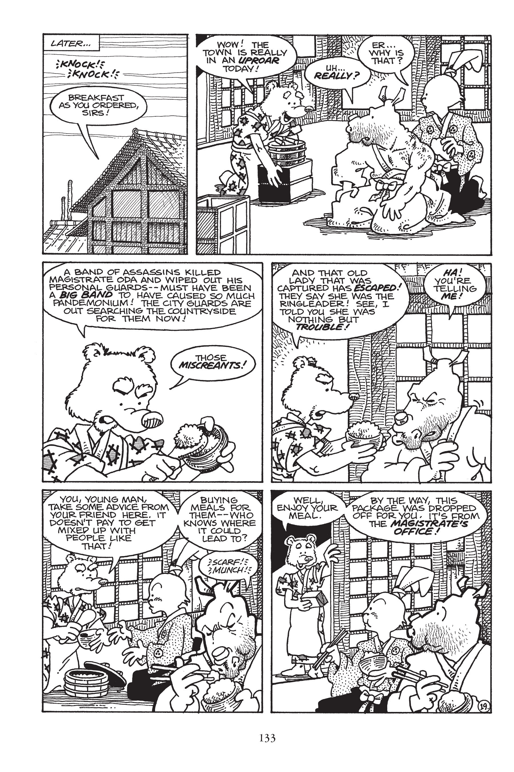 Read online Usagi Yojimbo (1987) comic -  Issue # _TPB 7 - 126