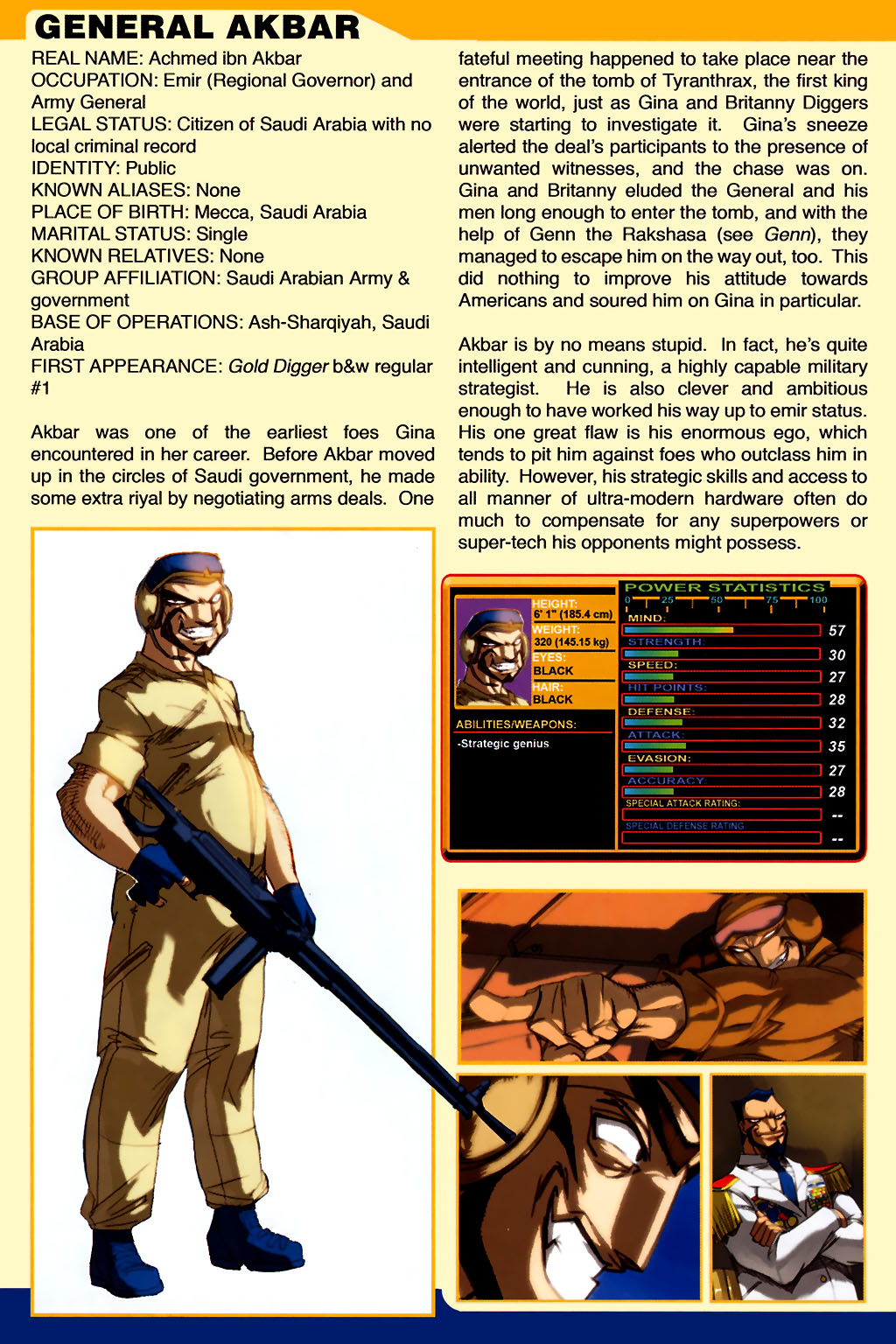 Read online Gold Digger Sourcebook: The Official Handbook of the GD Universe comic -  Issue #1 - 7