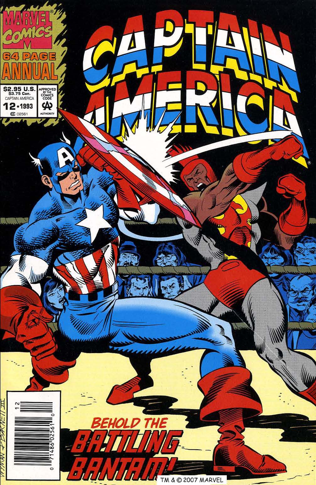 Read online Captain America (1968) comic -  Issue # _Annual 12 - 1