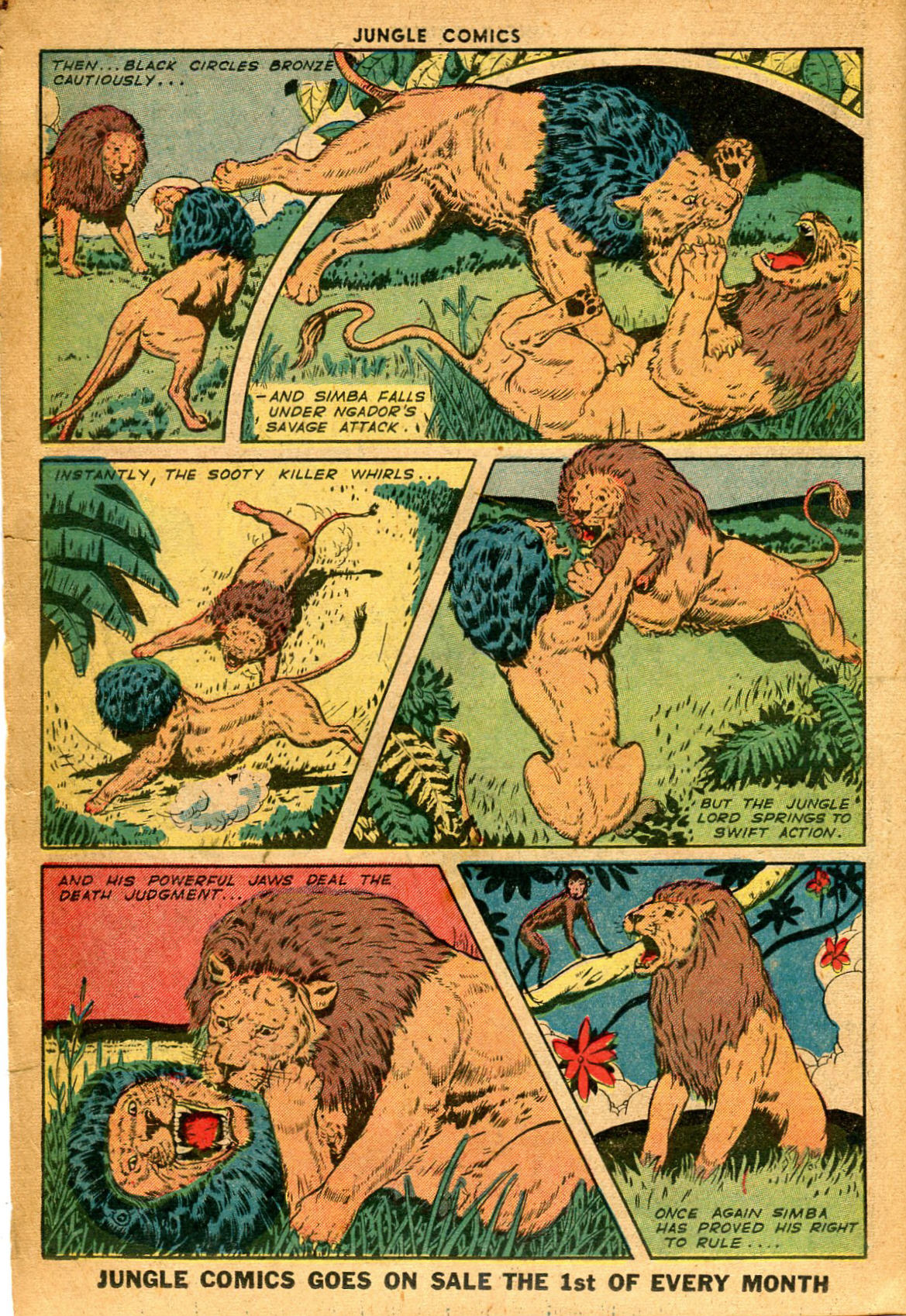 Read online Jungle Comics comic -  Issue #57 - 26