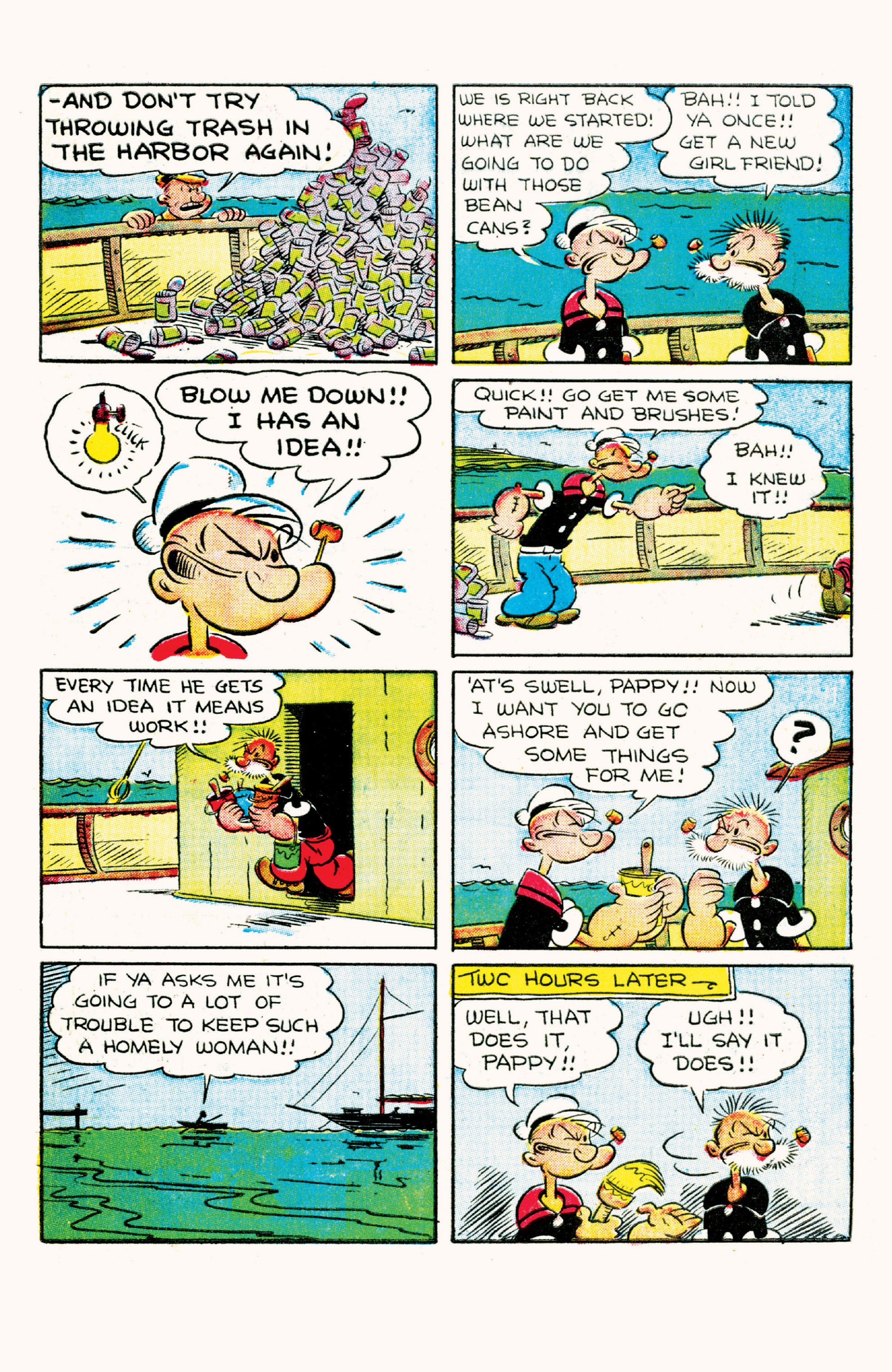 Read online Classic Popeye comic -  Issue #23 - 27