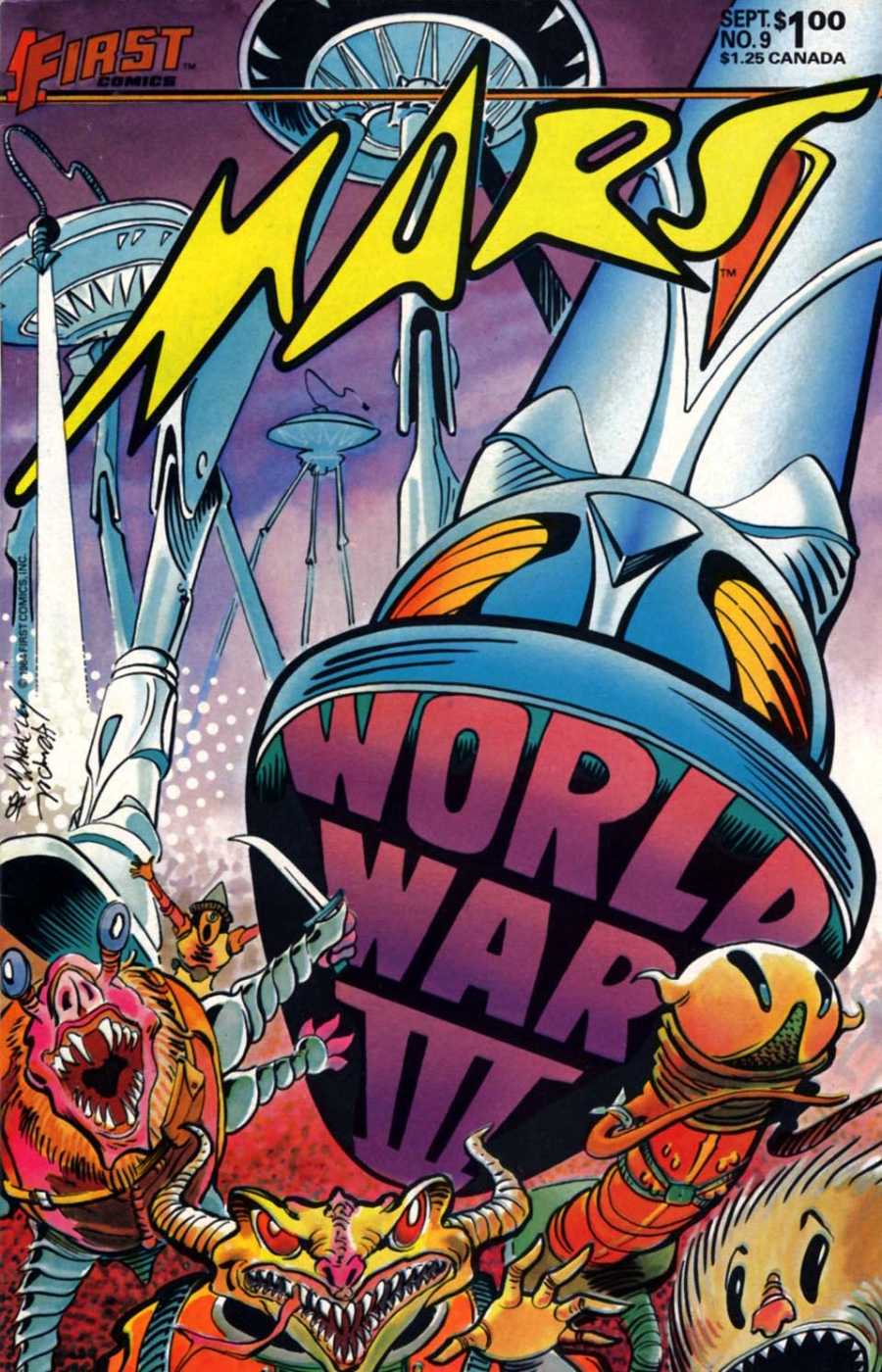 Read online Mars comic -  Issue #9 - 1