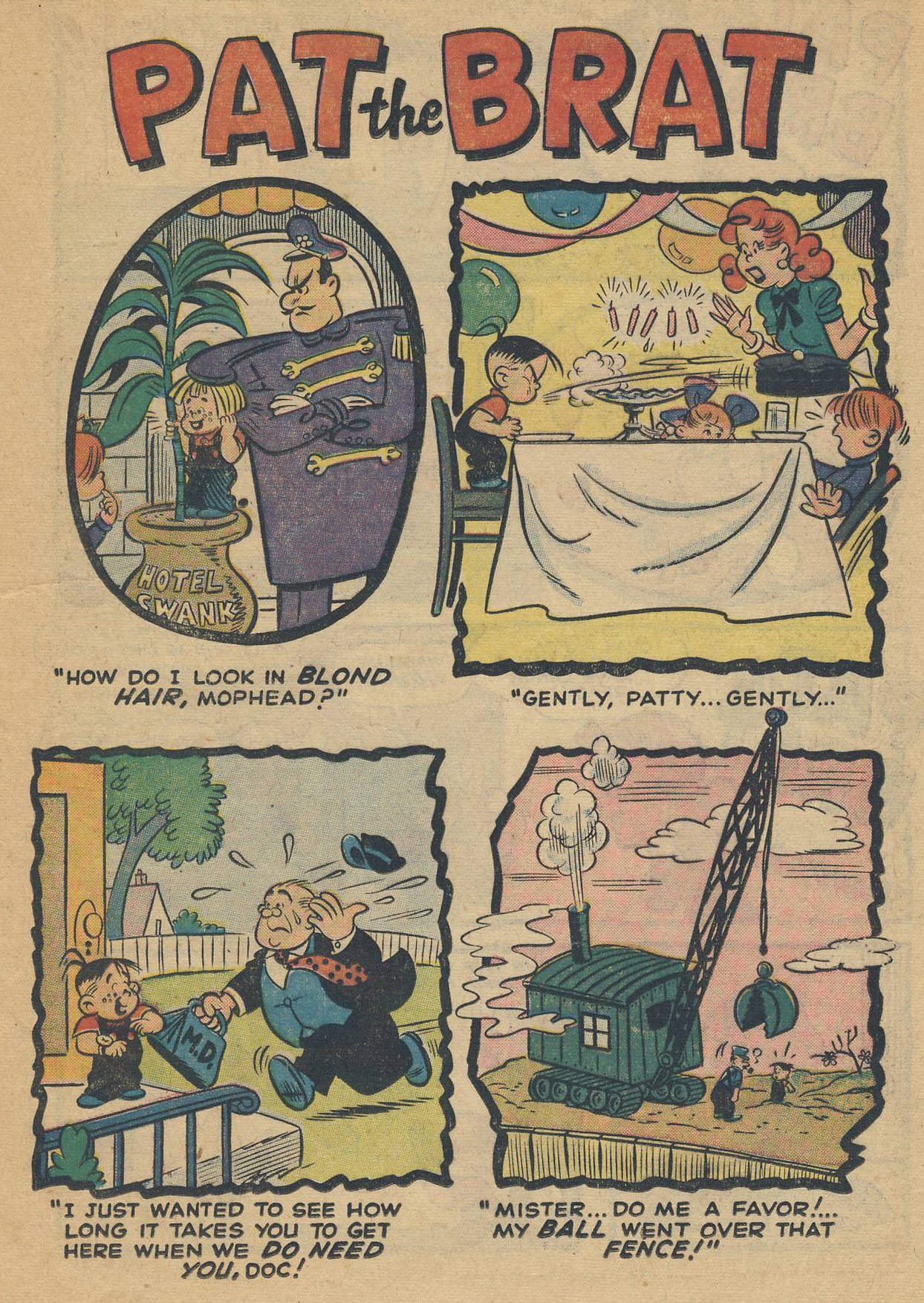 Read online Pat the Brat comic -  Issue #16 - 21