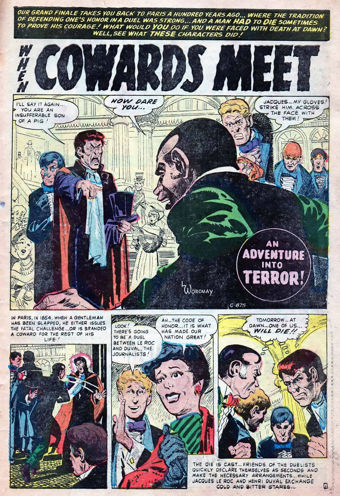 Read online Adventures into Terror comic -  Issue #23 - 29