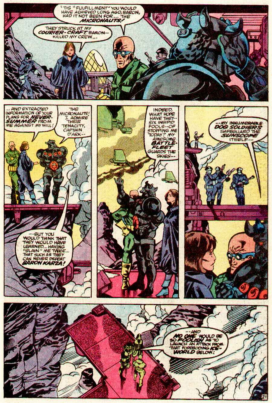 Read online Micronauts (1979) comic -  Issue #57 - 18
