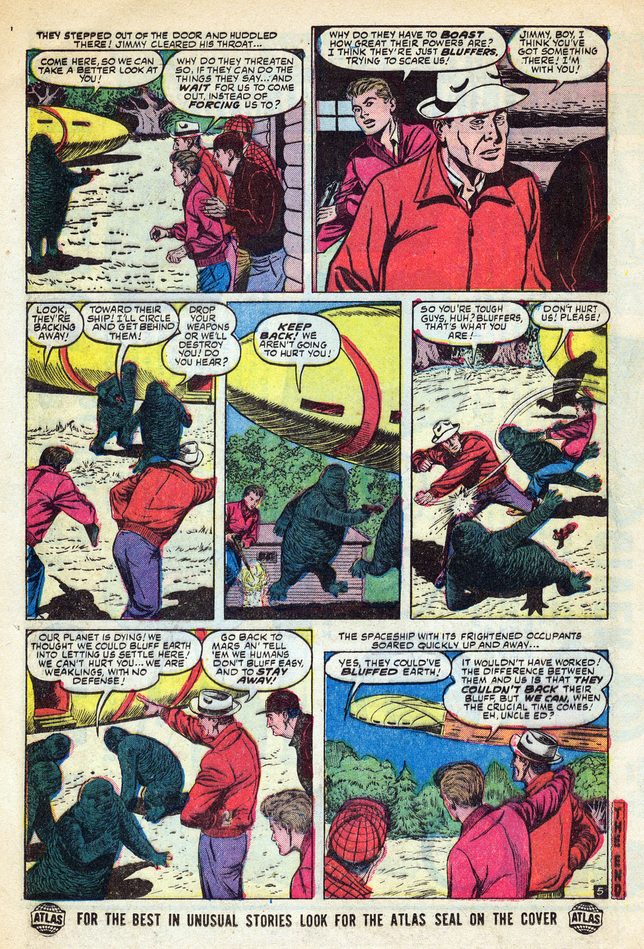 Read online Strange Stories of Suspense comic -  Issue #5 - 19