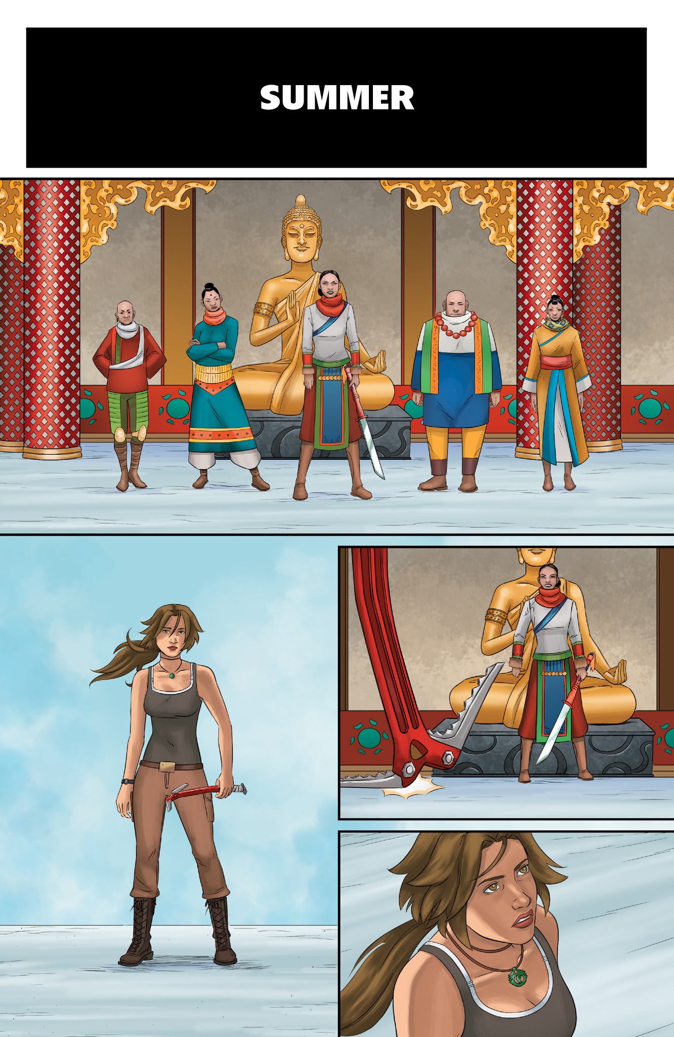 Read online Tomb Raider: Survivor's Crusade comic -  Issue #3 - 7