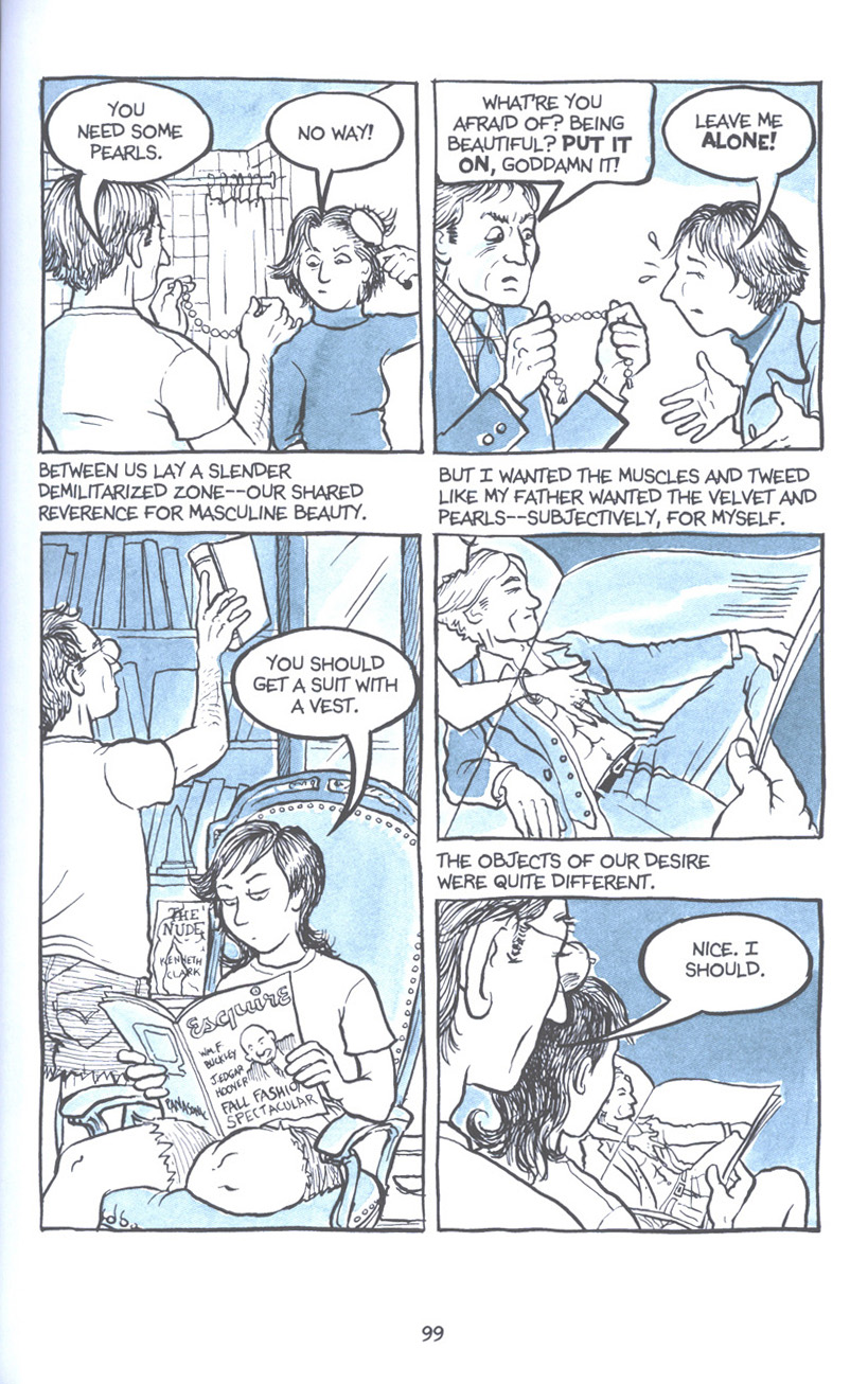 Read online Fun Home: A Family Tragicomic comic -  Issue # TPB - 106