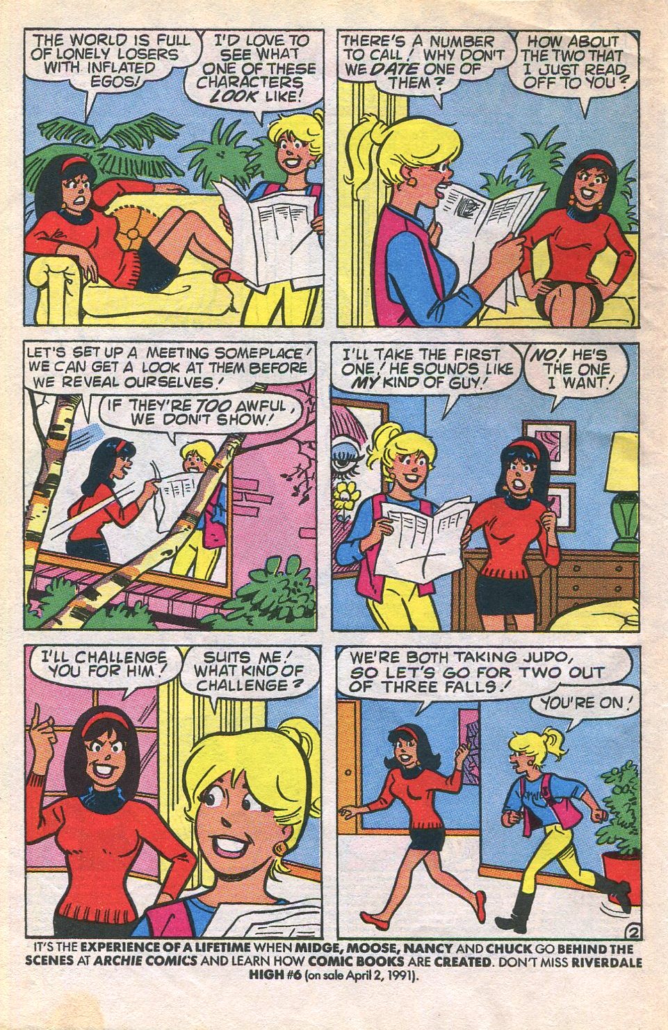 Read online Betty and Veronica (1987) comic -  Issue #40 - 4