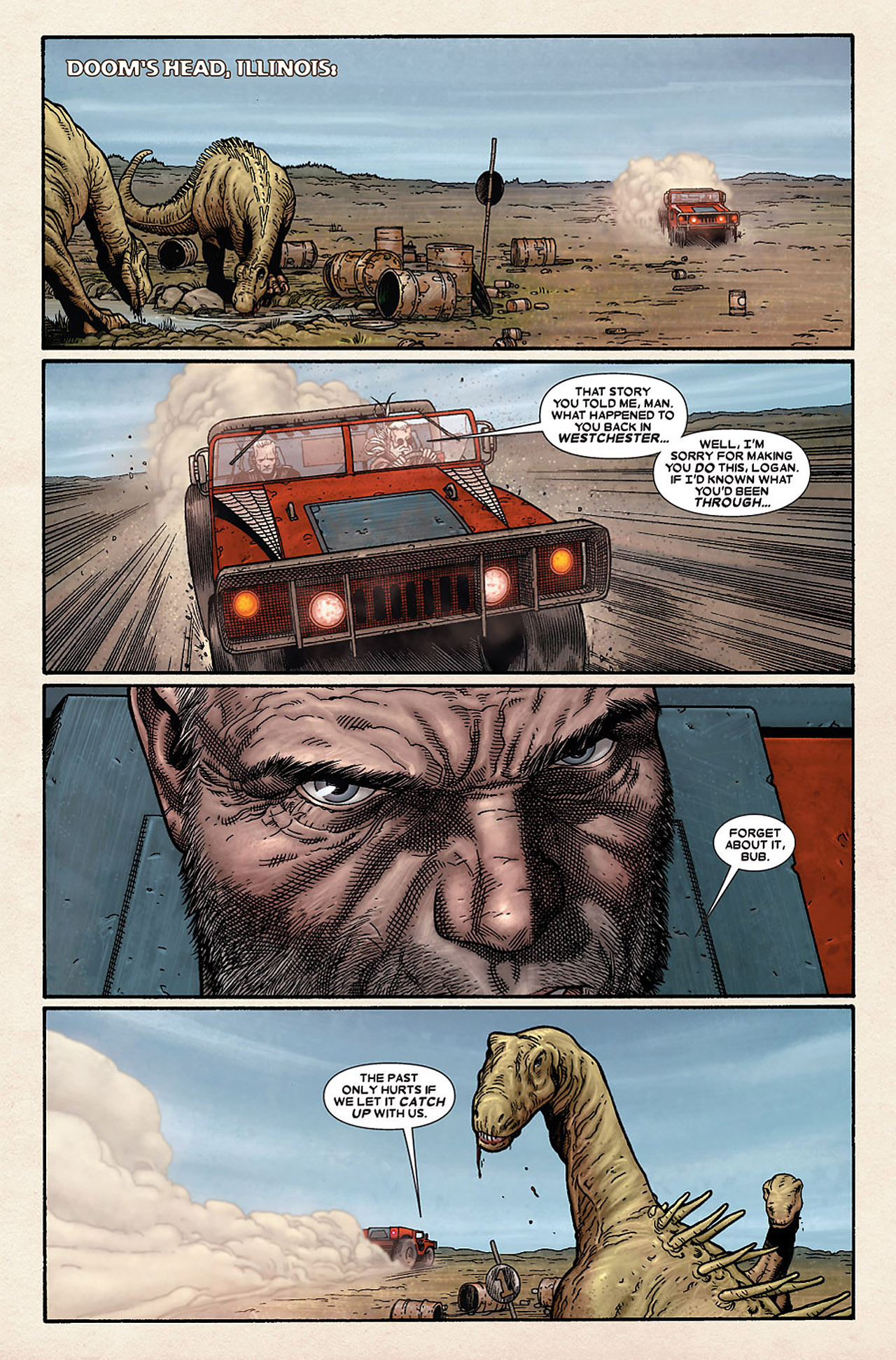 Read online Wolverine: Old Man Logan comic -  Issue # Full - 113