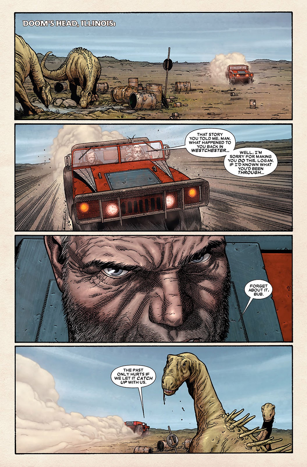 Wolverine: Old Man Logan issue Full - Page 113