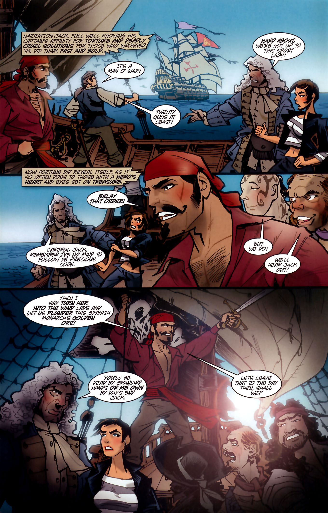 Read online The Voyages of The SheBuccaneer comic -  Issue #7 - 13