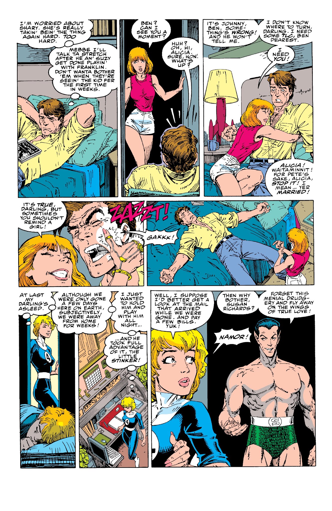 Read online Fantastic Four Visionaries: Walter Simonson comic -  Issue # TPB 3 (Part 1) - 10