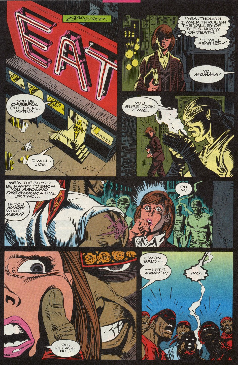 Read online Morbius: The Living Vampire (1992) comic -  Issue #5 - 16