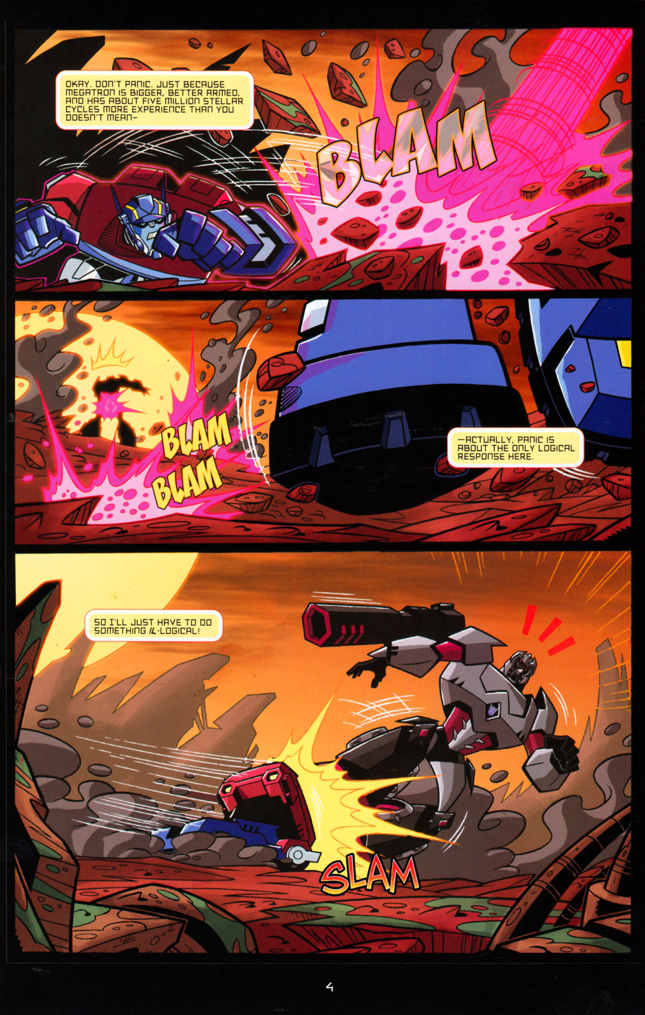 Read online Transformers Animated: The Arrival comic -  Issue #5 - 8