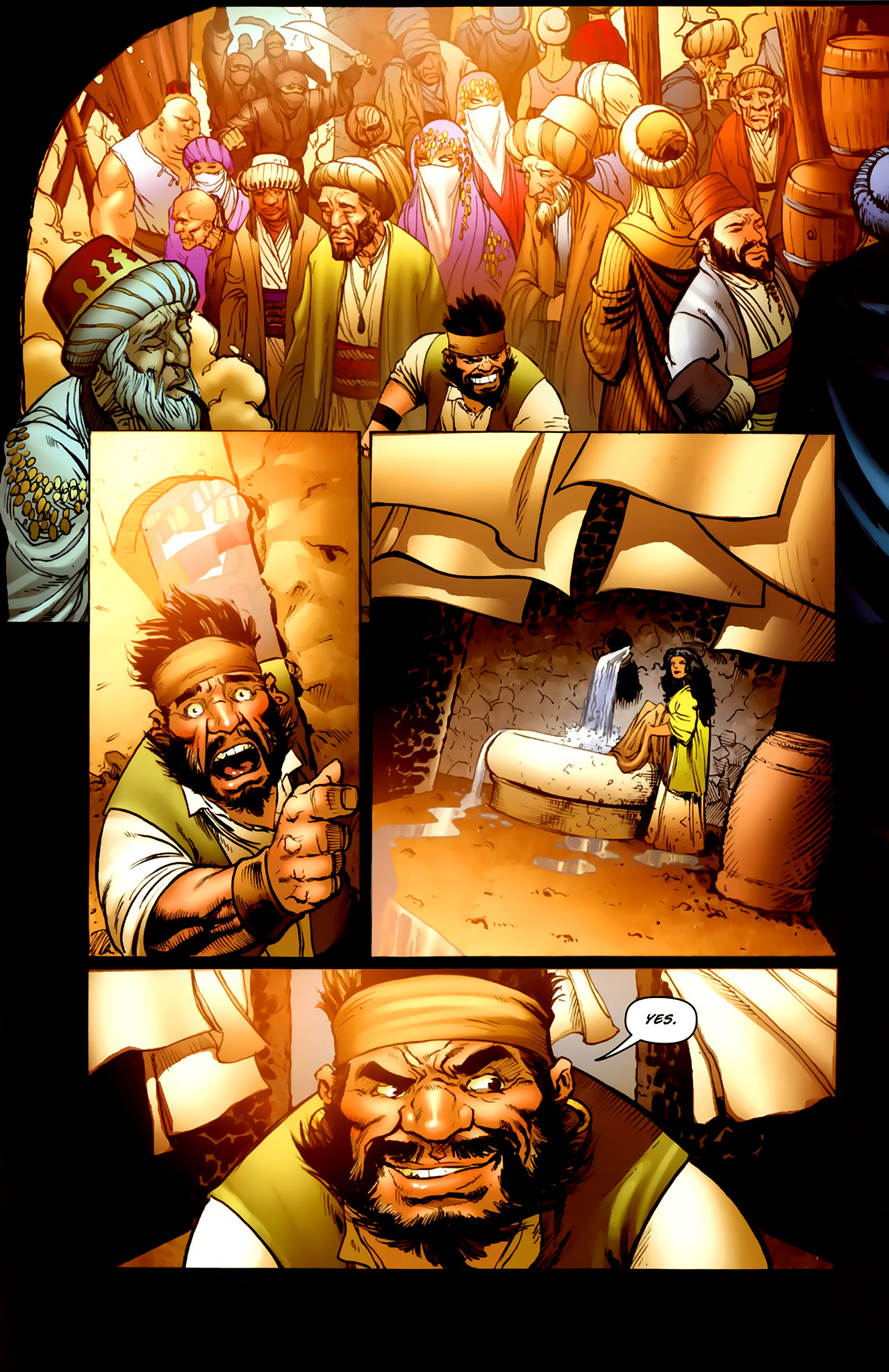 Read online 1001 Arabian Nights: The Adventures of Sinbad comic -  Issue #3 - 16