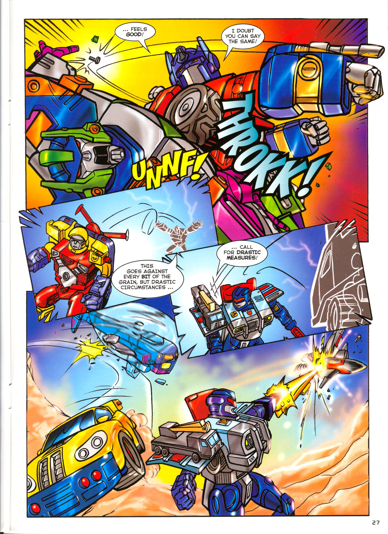 Read online Transformers: Armada (2003) comic -  Issue #2 - 22