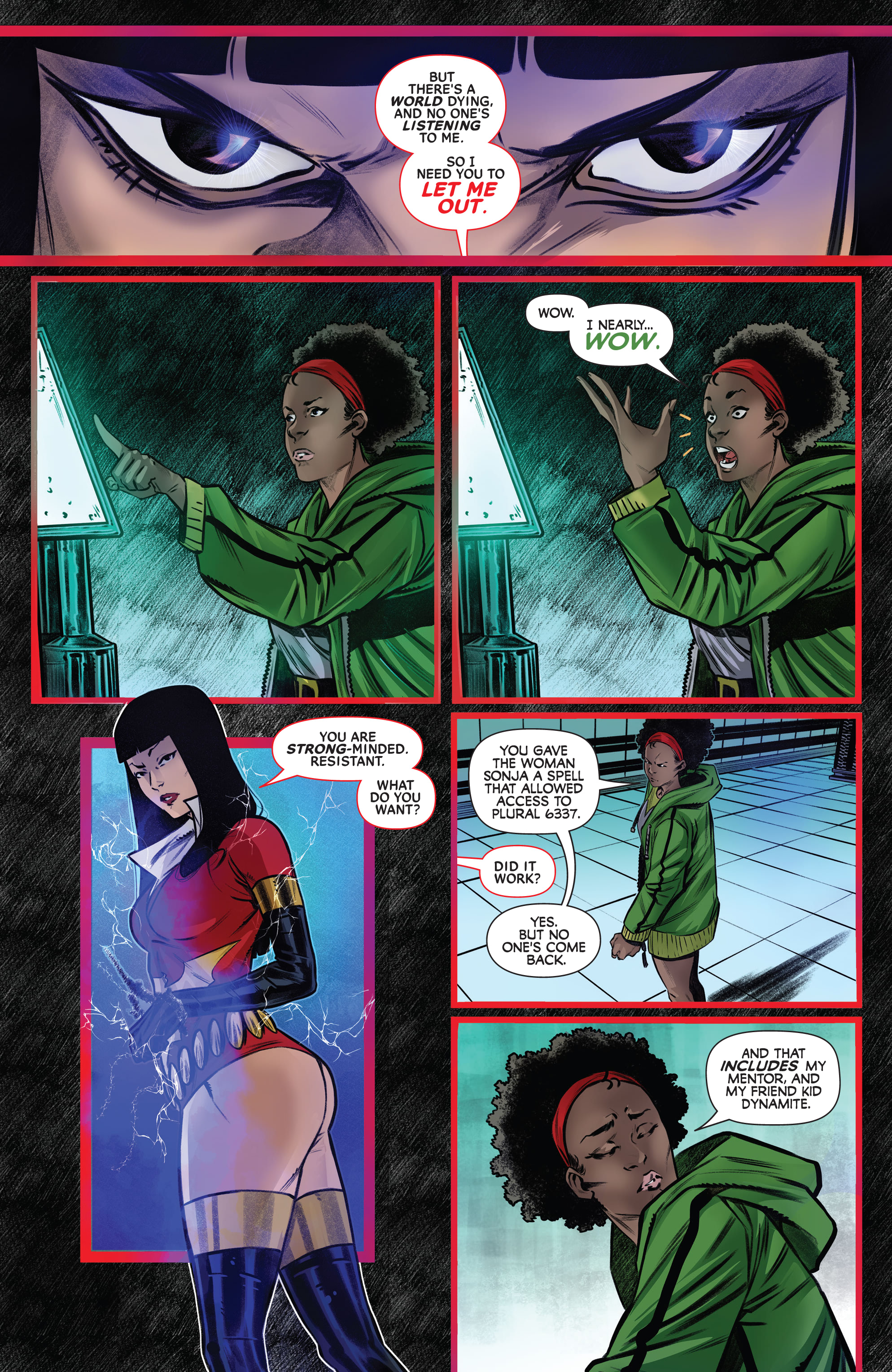 Read online Vampirella Vs. Red Sonja comic -  Issue #2 - 24