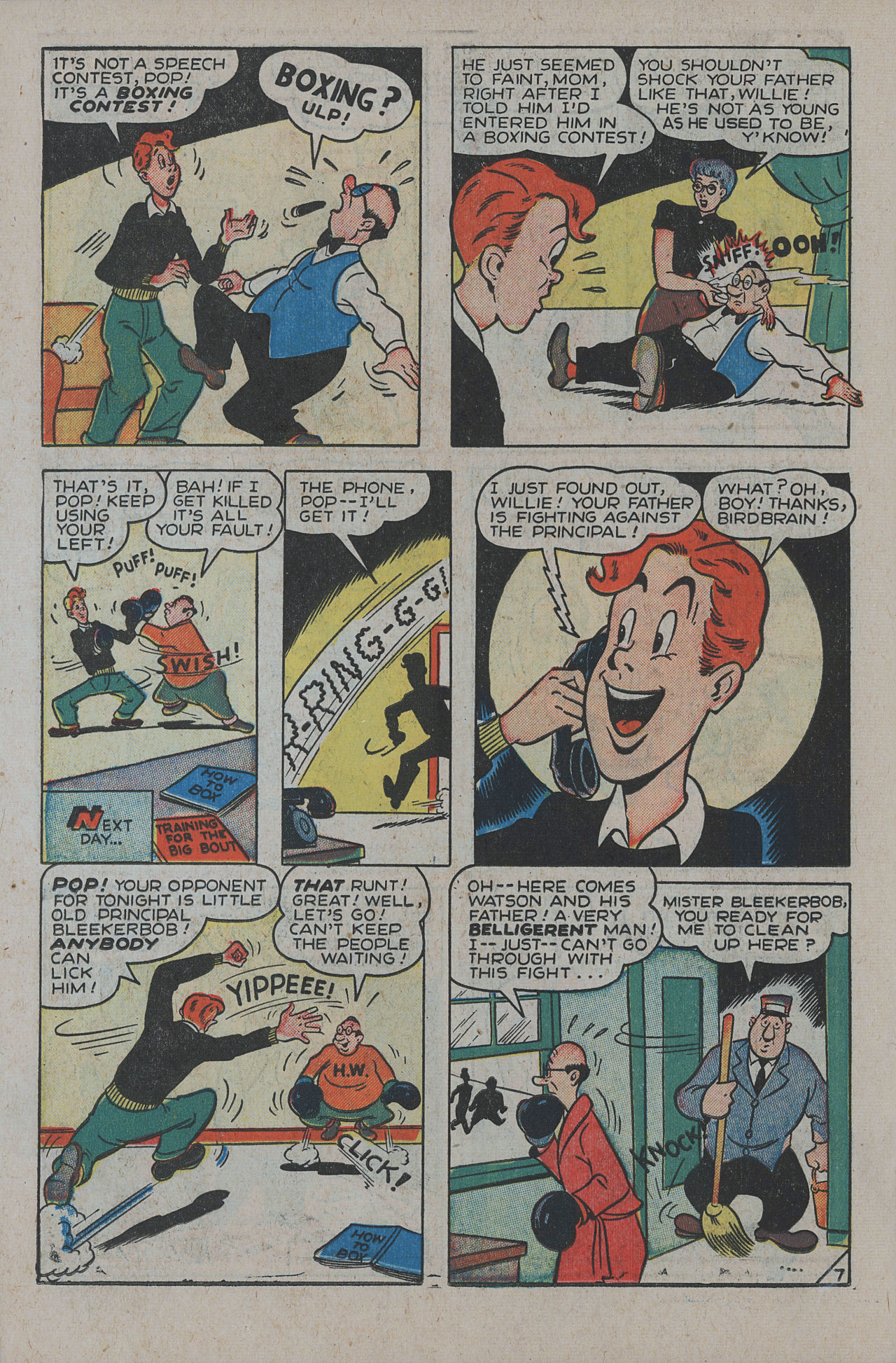 Read online Willie Comics (1946) comic -  Issue #18 - 34