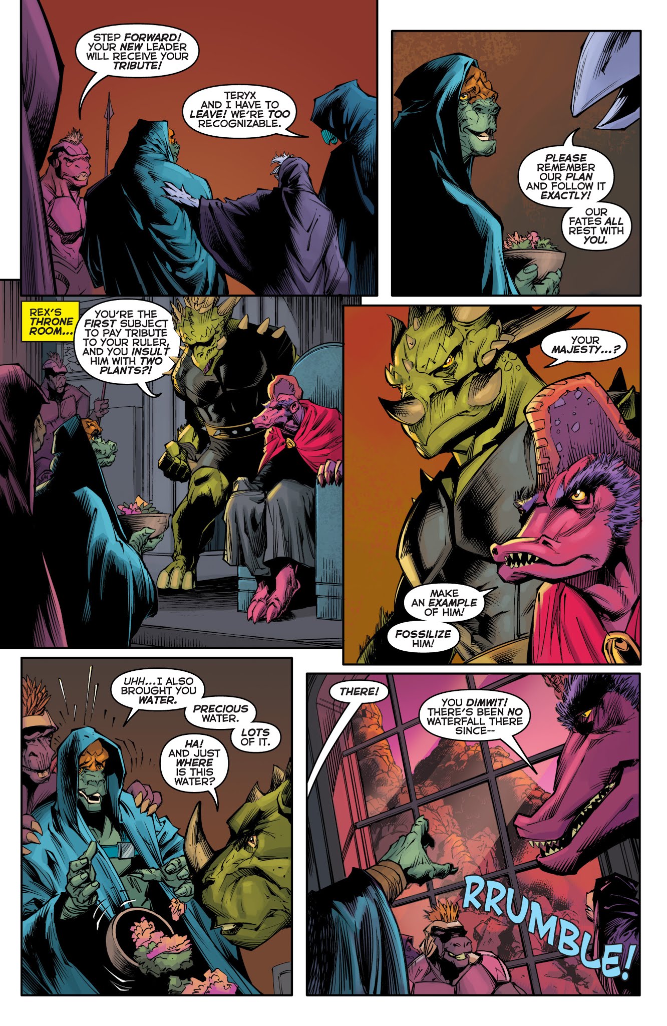 Read online Dinosaucers comic -  Issue #3 - 7