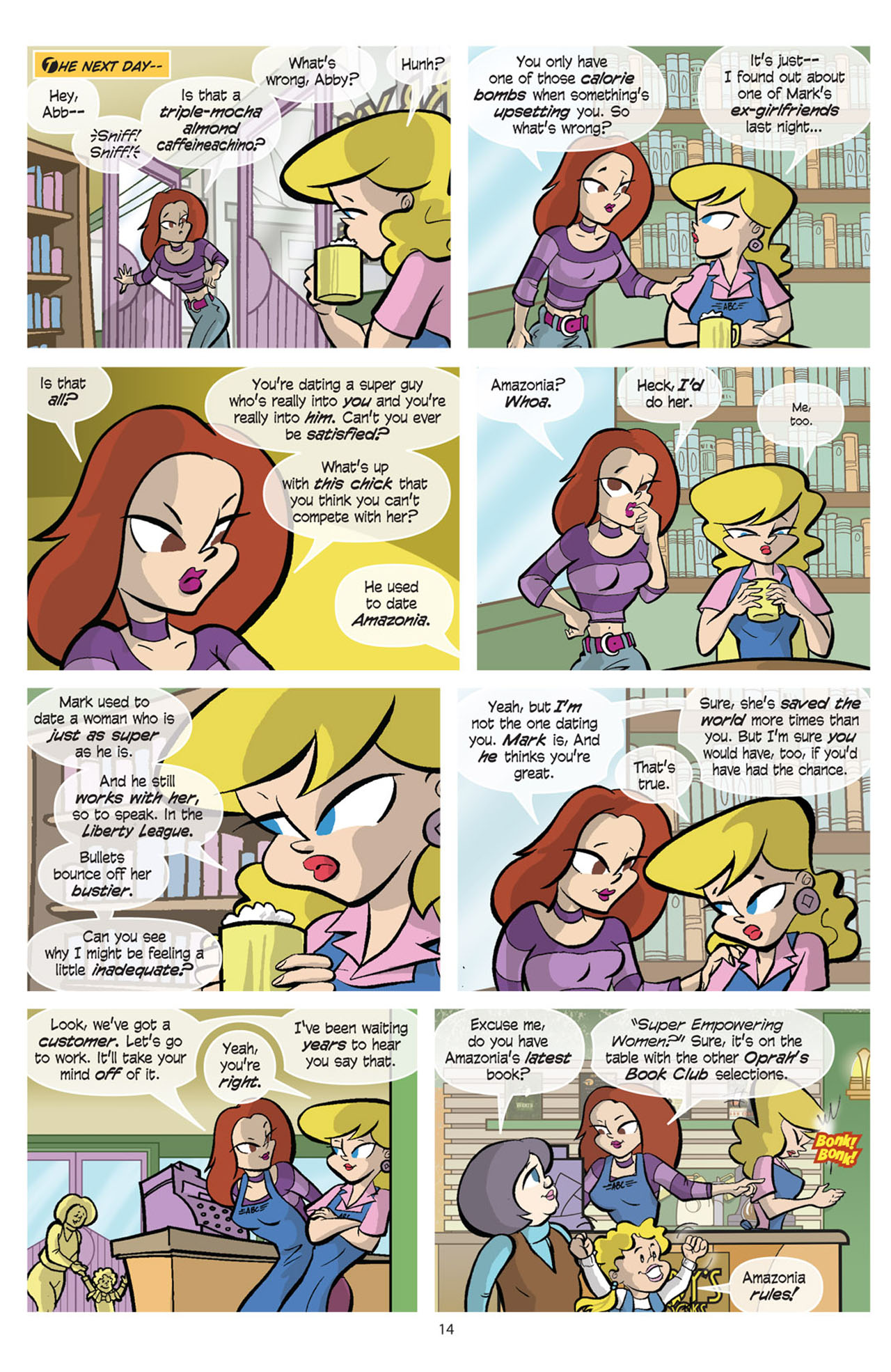 Read online Love and Capes comic -  Issue #1 - 15