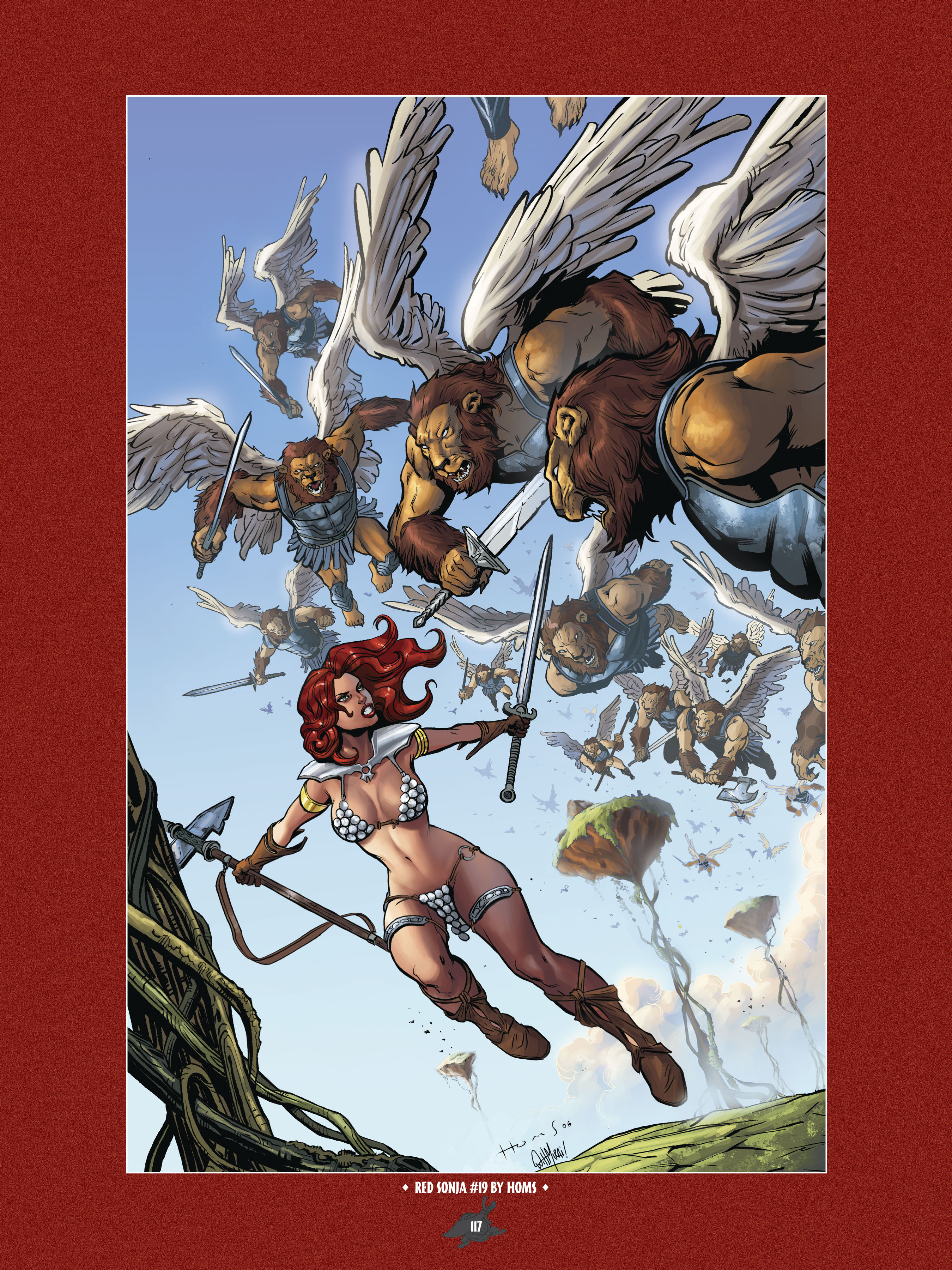 Read online The Art of Red Sonja comic -  Issue # TPB 1 (Part 2) - 16