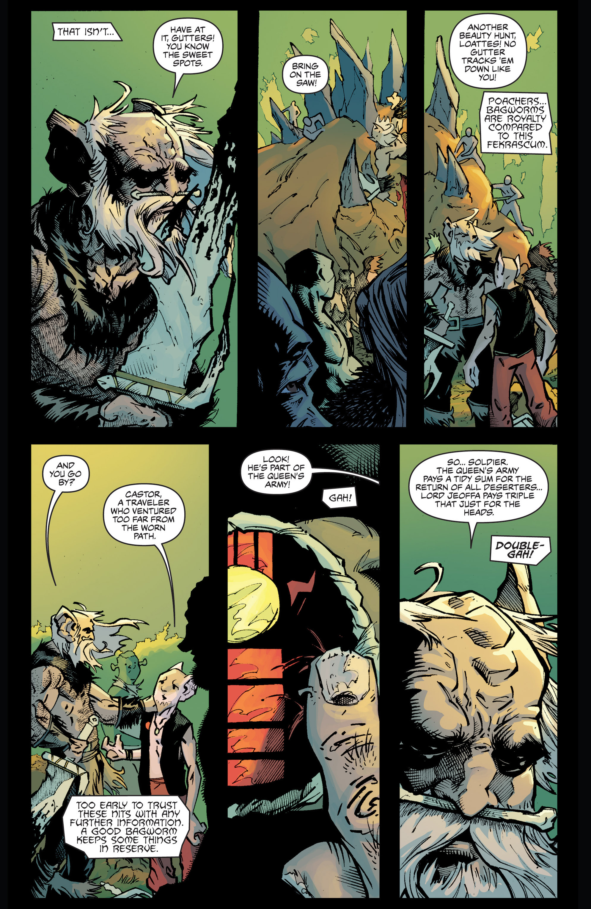 Read online Bigfoot: Sword of the Earthman (2015) comic -  Issue #4 - 9