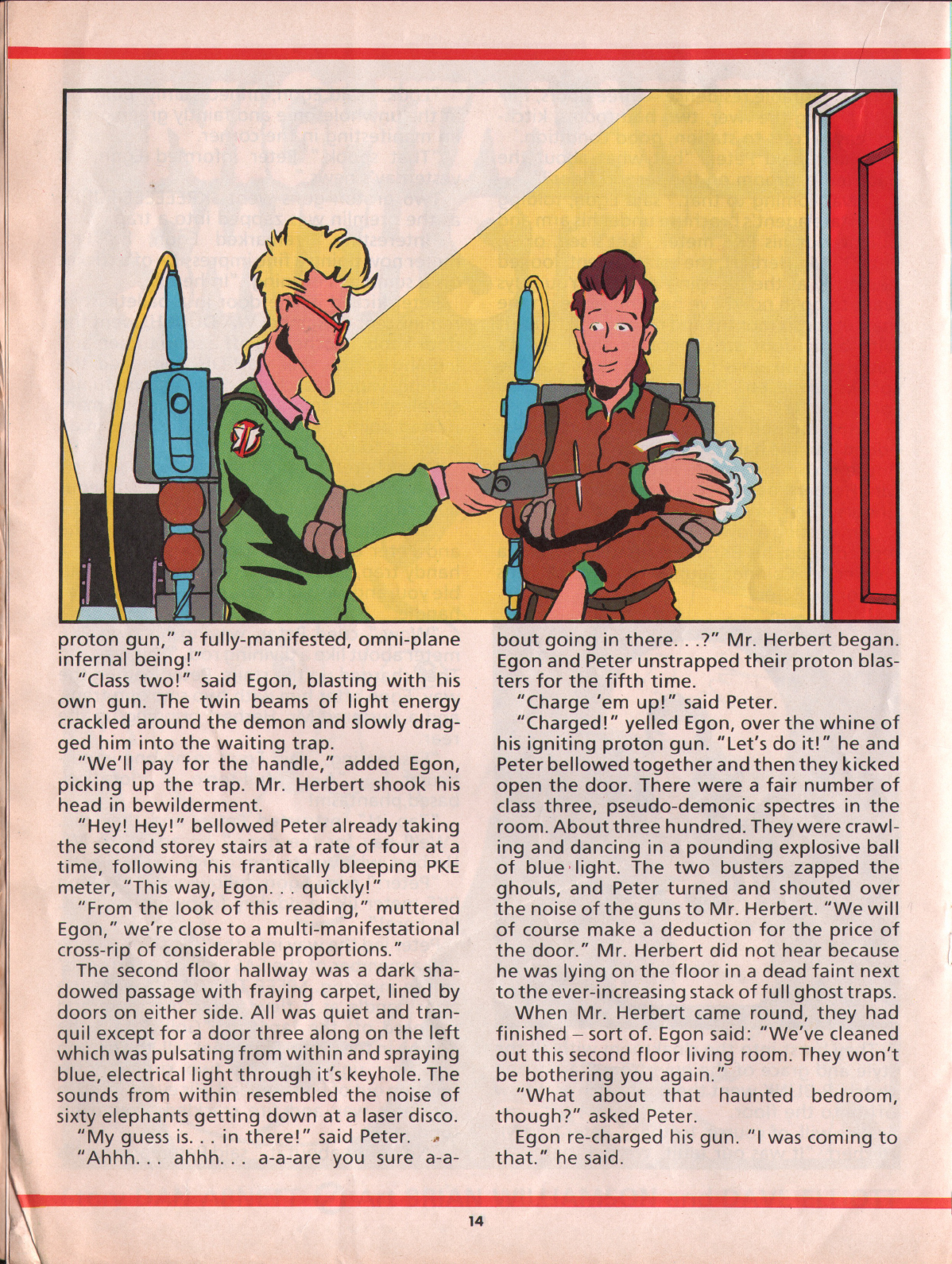 Read online The Real Ghostbusters comic -  Issue #12 - 14