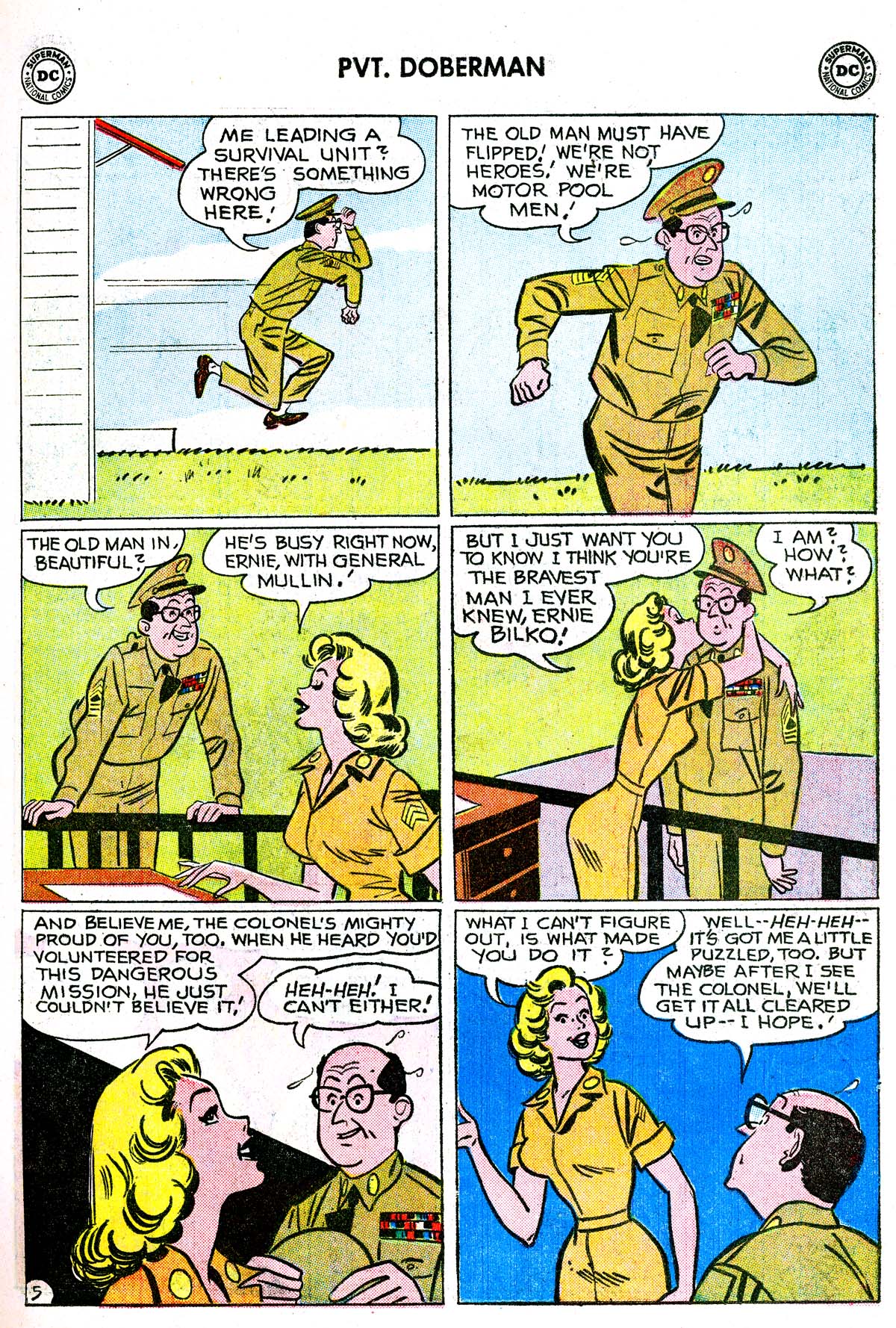 Read online Sgt. Bilko's Pvt. Doberman comic -  Issue #8 - 7